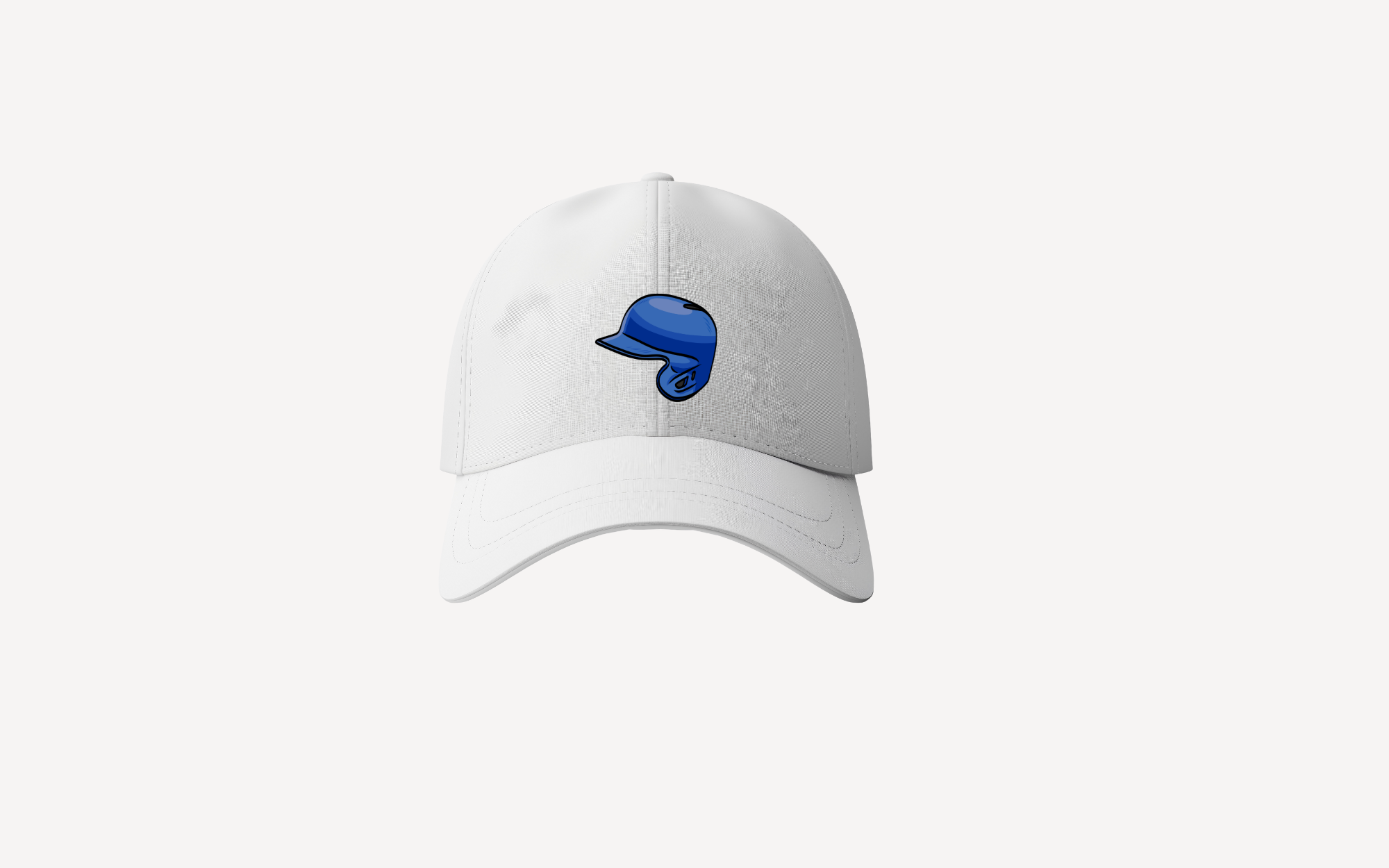 Baseball helmet cap