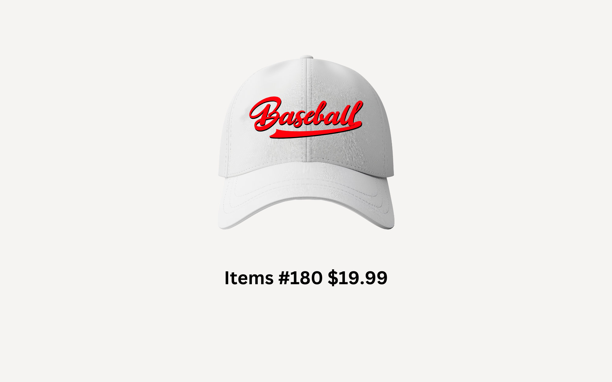 Baseball cap