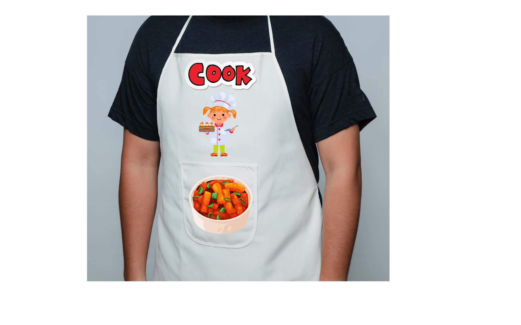 little chef cooking apron