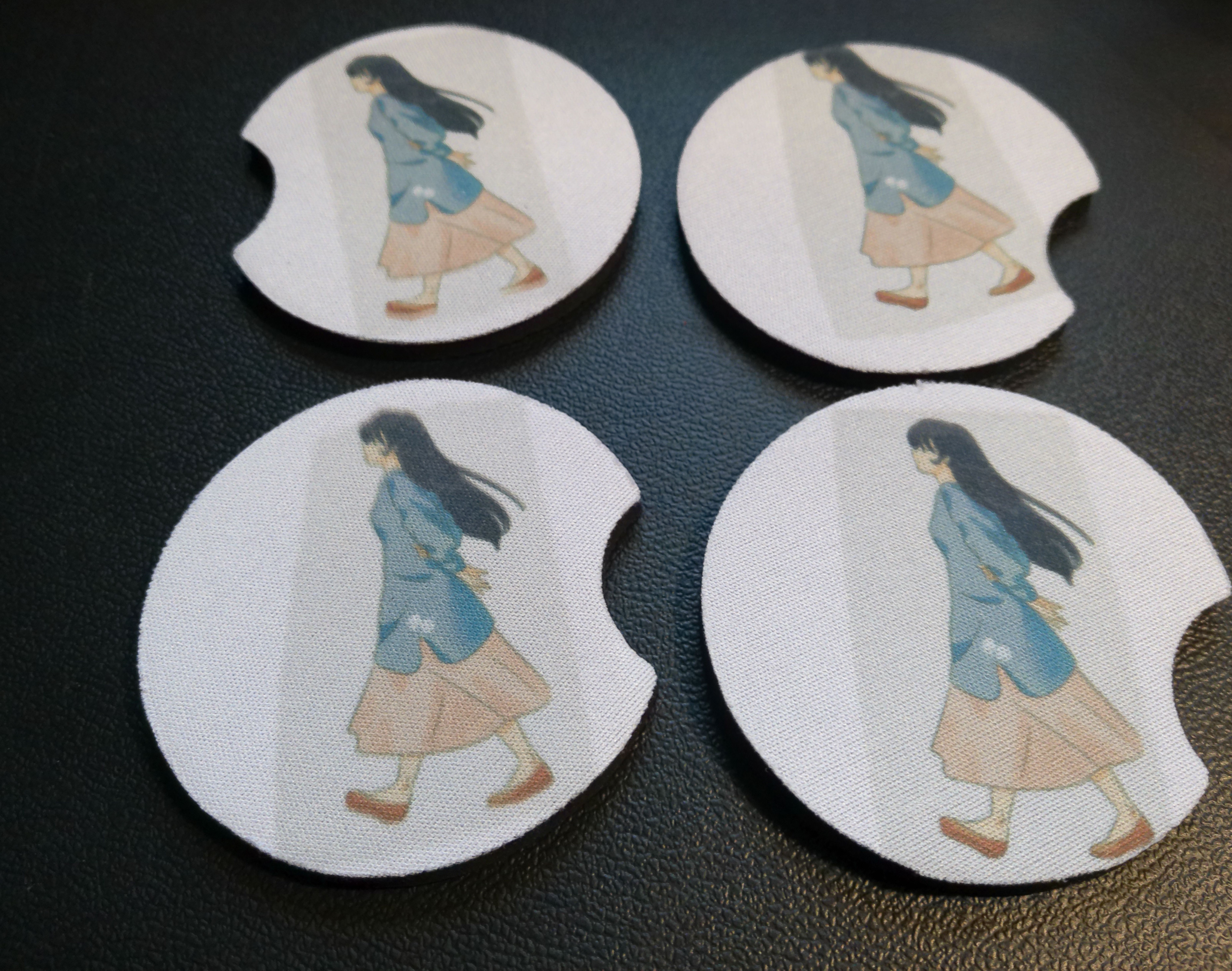 Walking girl Coasters