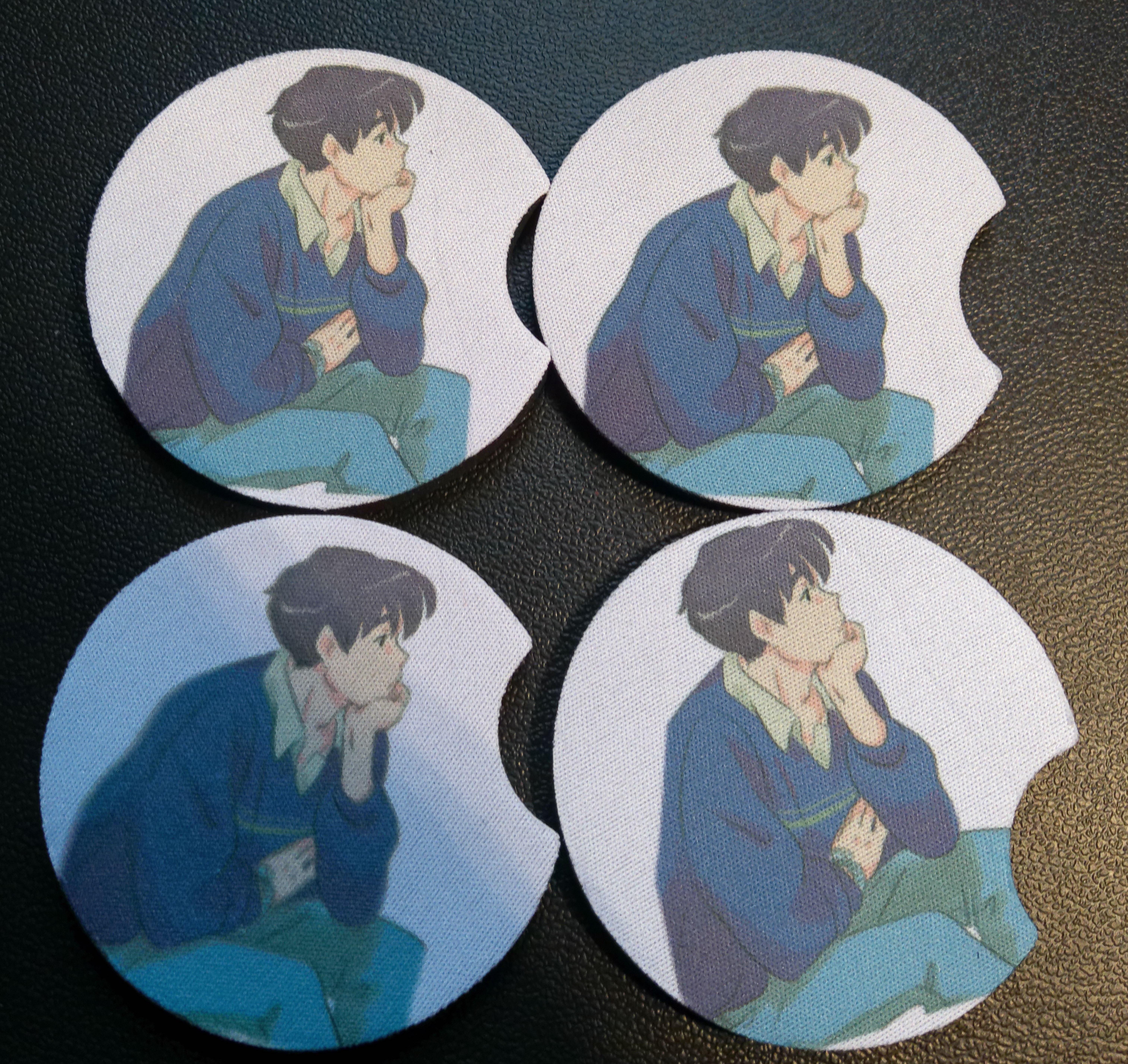 Cartoon sitting Coaster