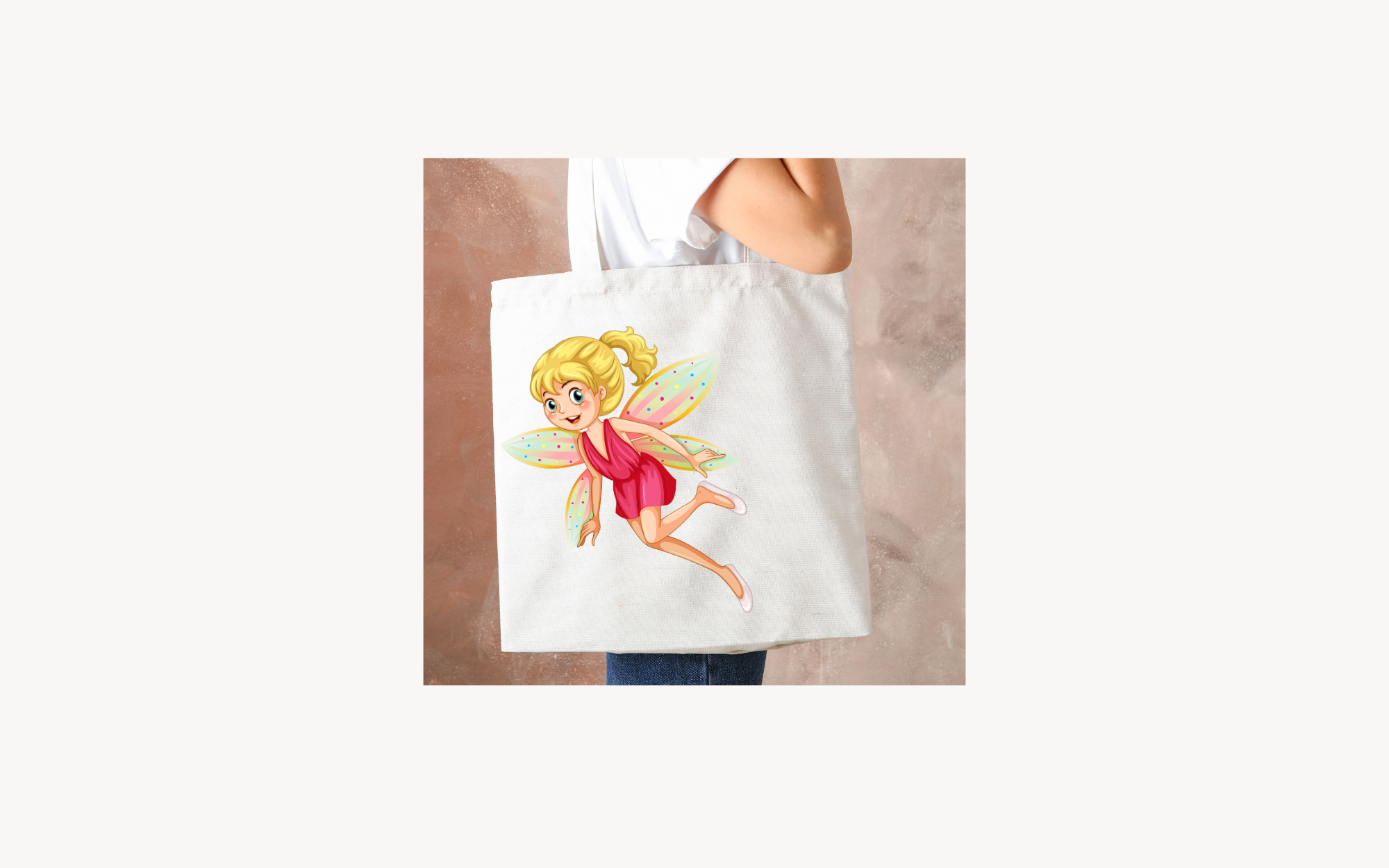 cute fairy Tote Bag
