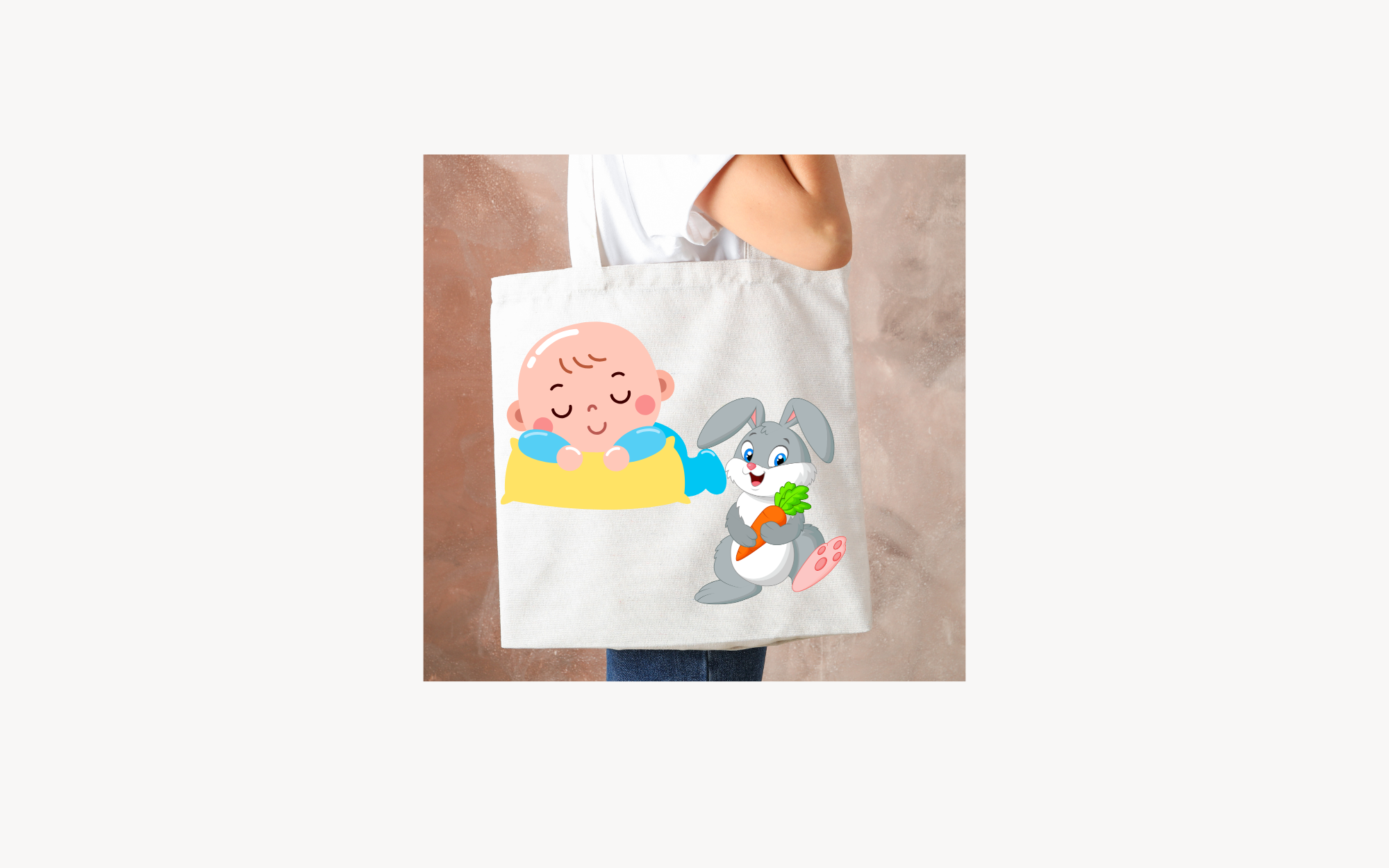 baby bunny Tote Bag