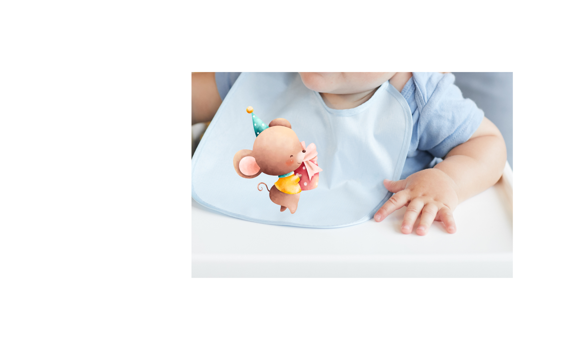 Cute furry friend Bib