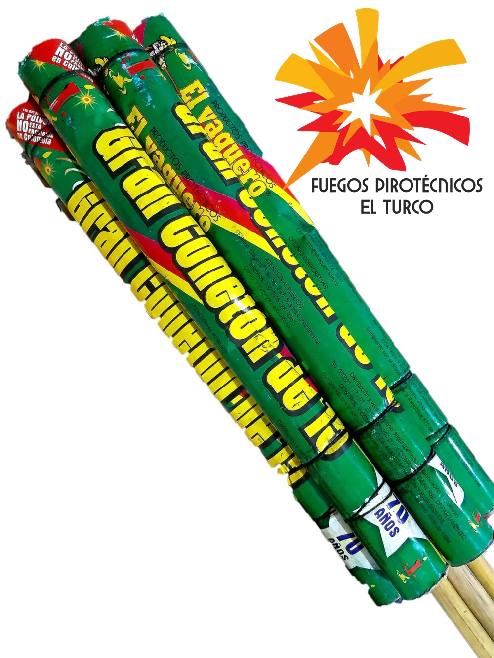 Voladores Luces y Lentejuelas X12