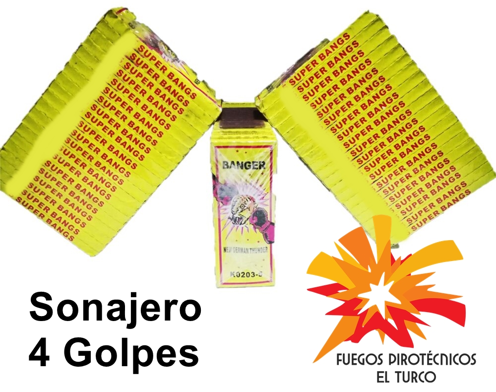 Sonajero 4 Golpes Pack X20