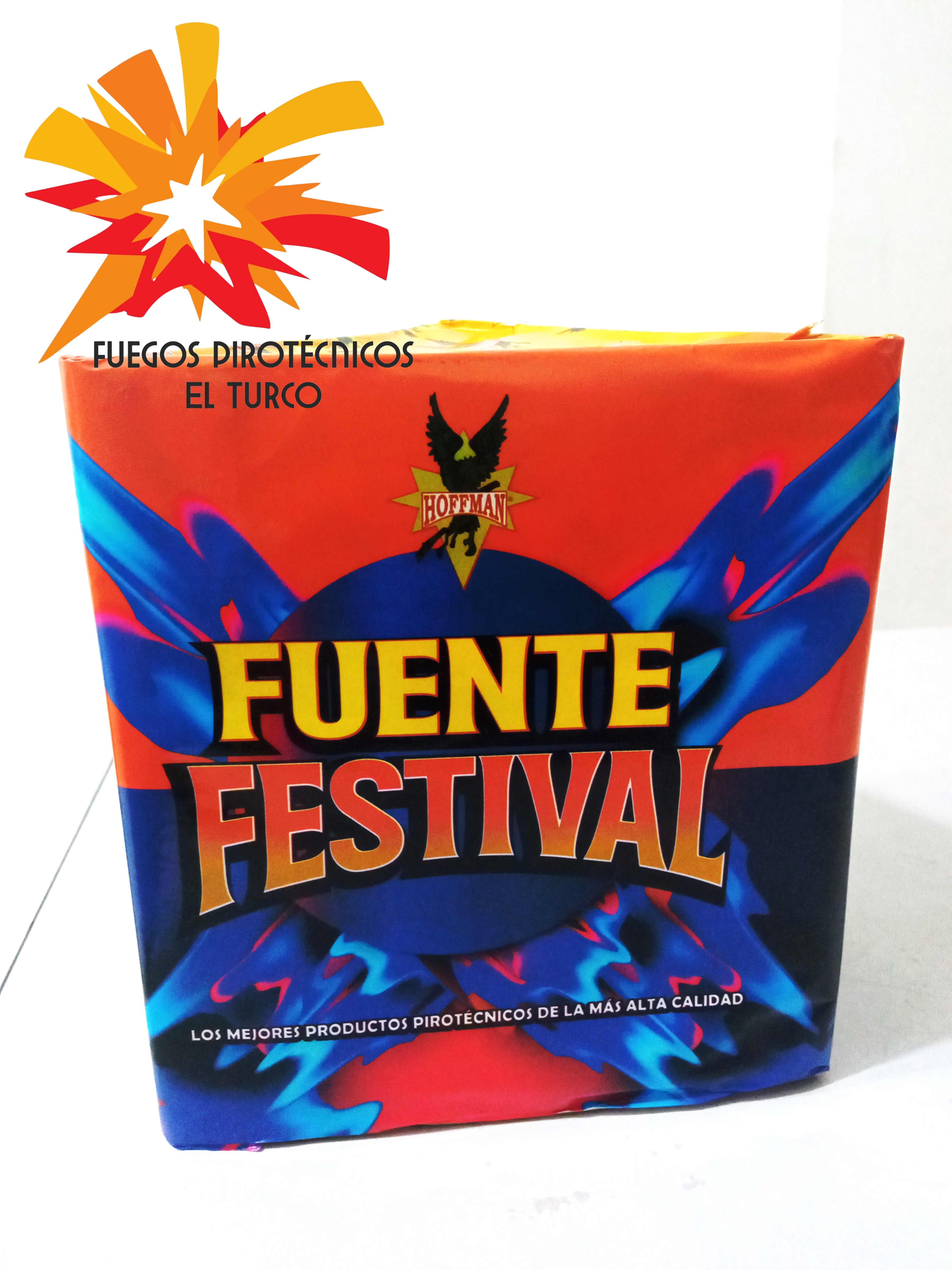 Fuente Triangular Multicolor