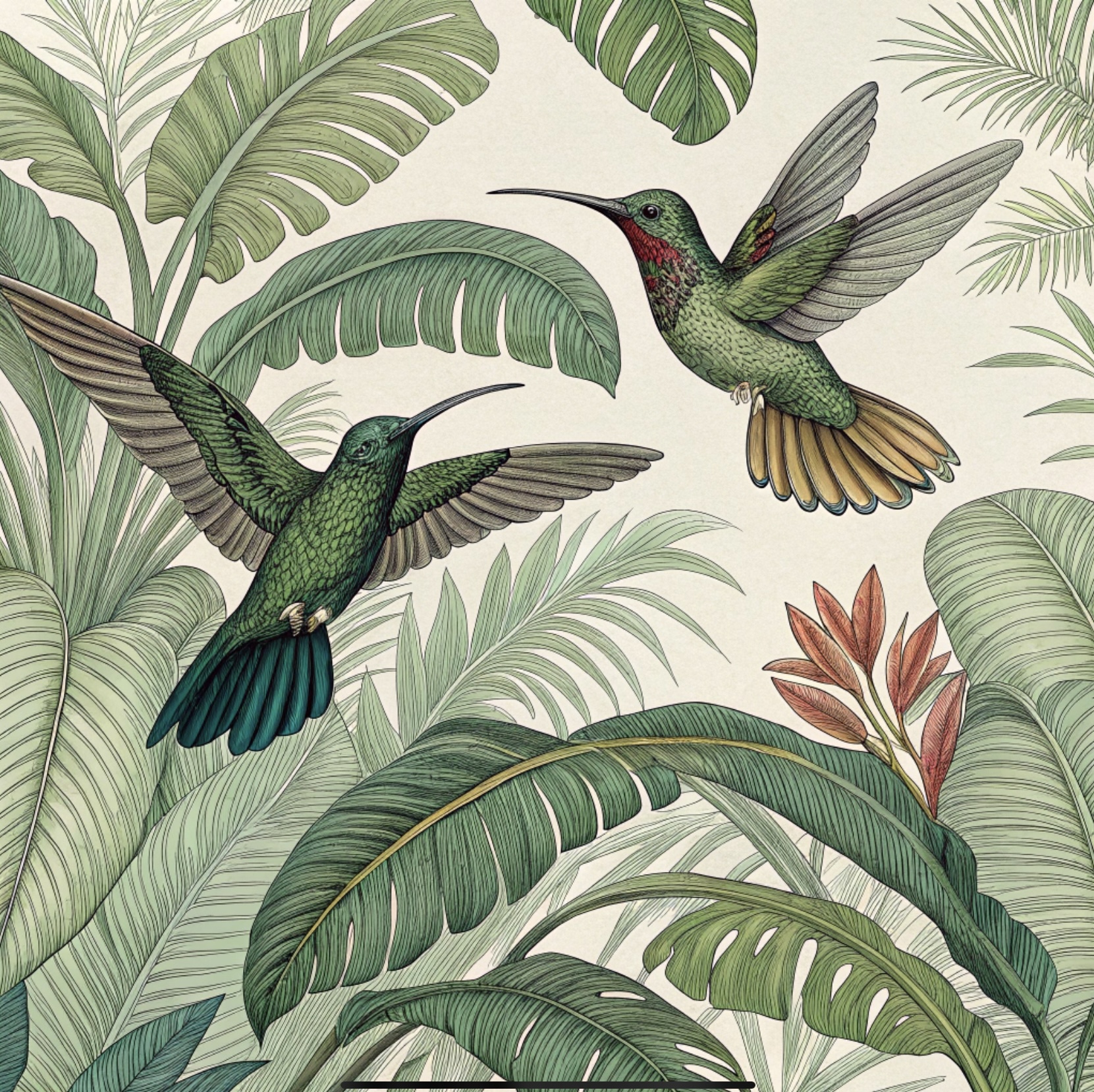 Funda Danza del Colibrí II