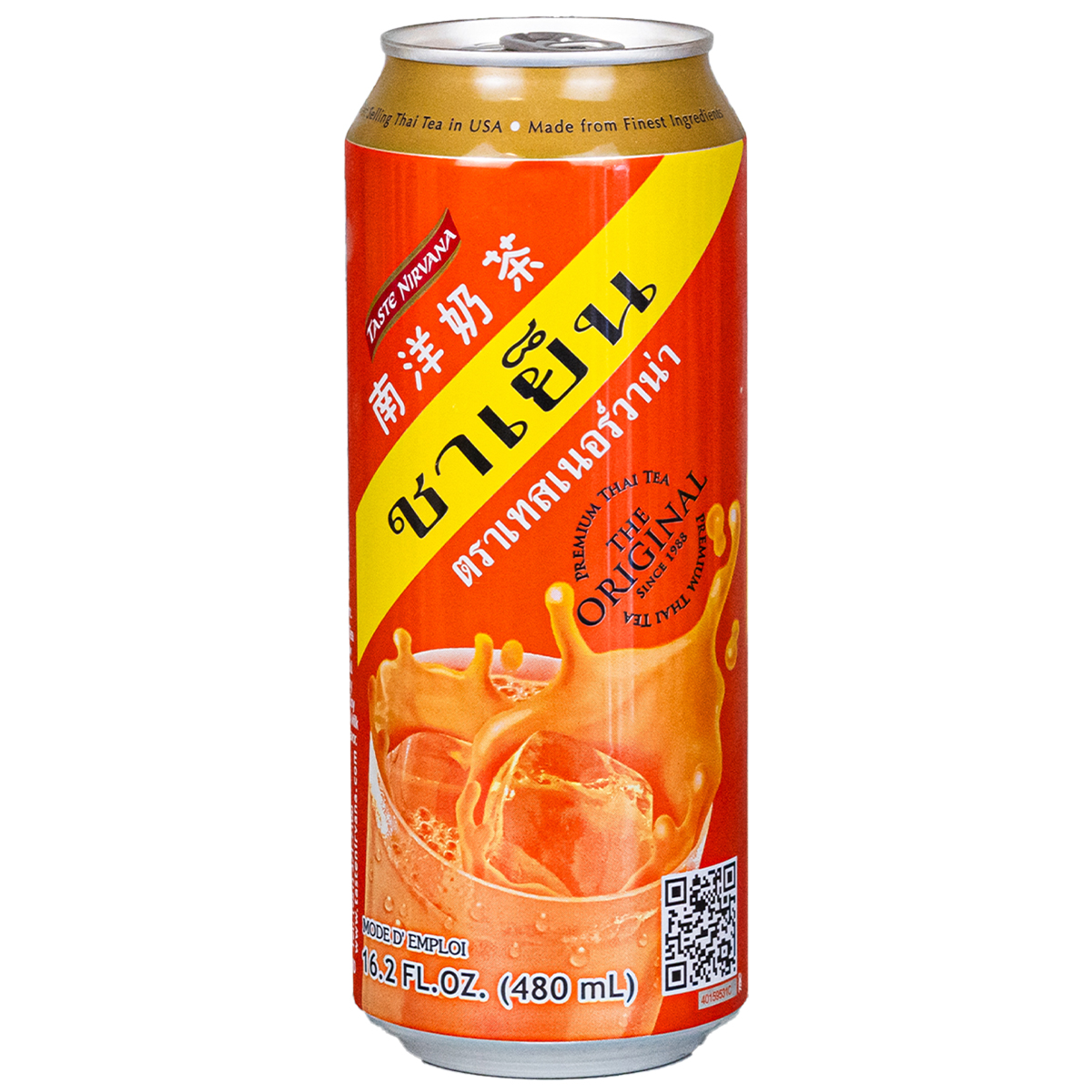 Té tailandés con leche en lata