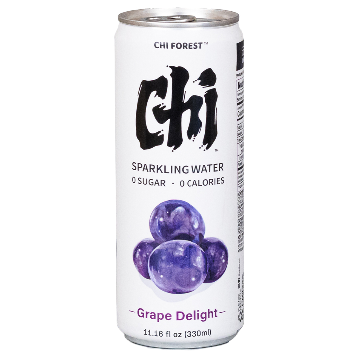 Agua con gas sabor uva Chi Forest