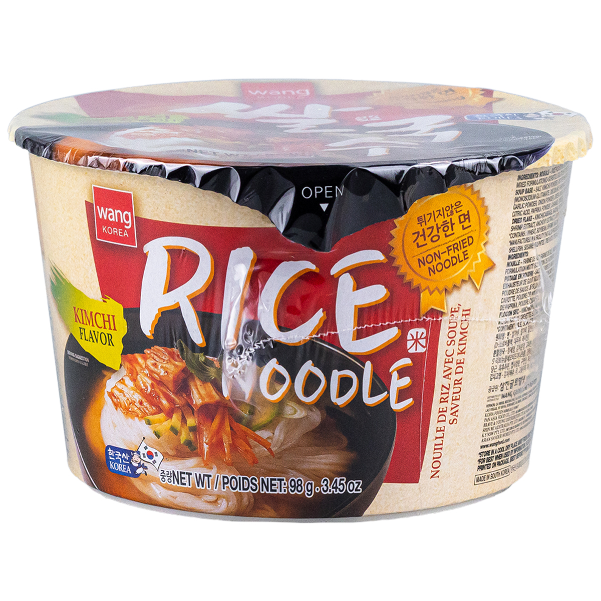 Fideos de arroz sabor kimchi - Wang Korea Rice Noodle