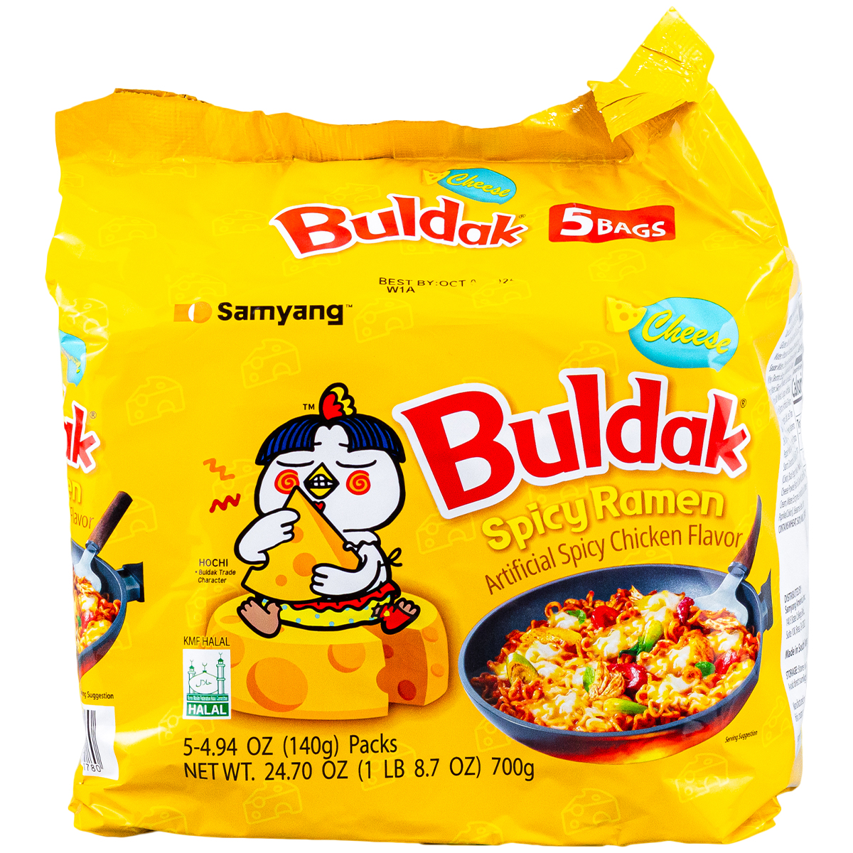 Buldak Spicy Ramen con Queso