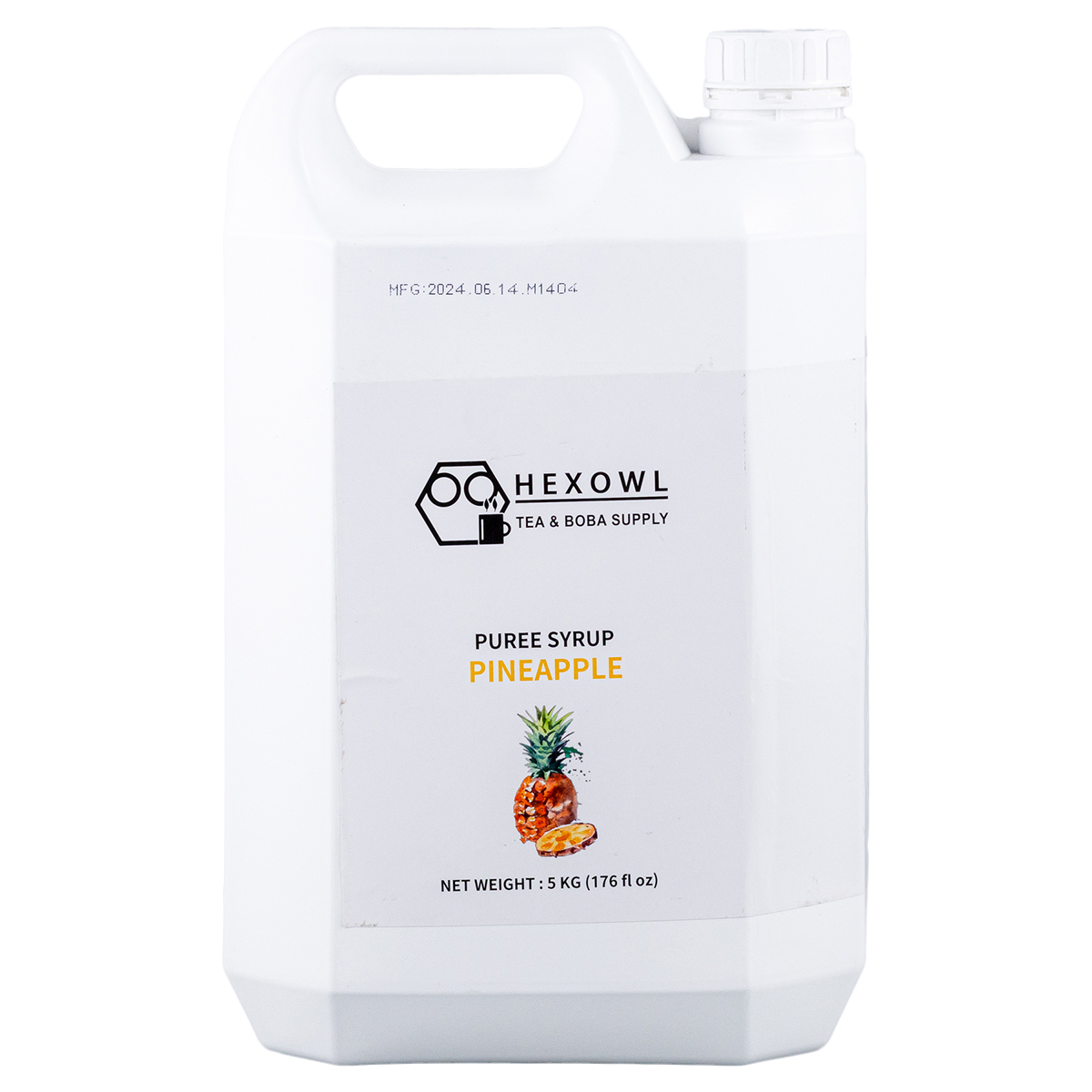 Jarabe de piña marca Hexowl
