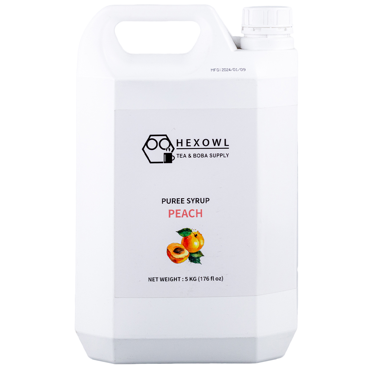 Jarabe de Durazno marca Hexowl