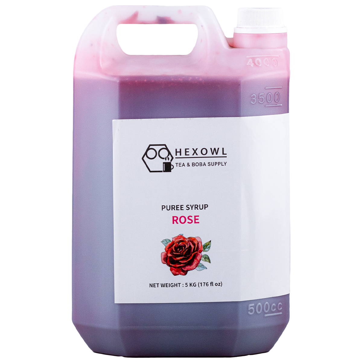 Jarabe de Rosa marca Hexowl