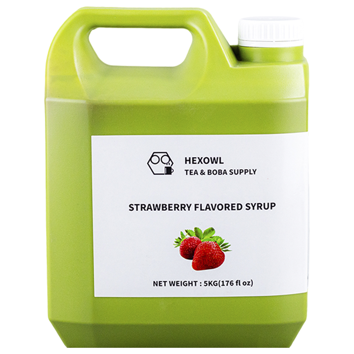 Jarabe sabor fresa marca Hexowl