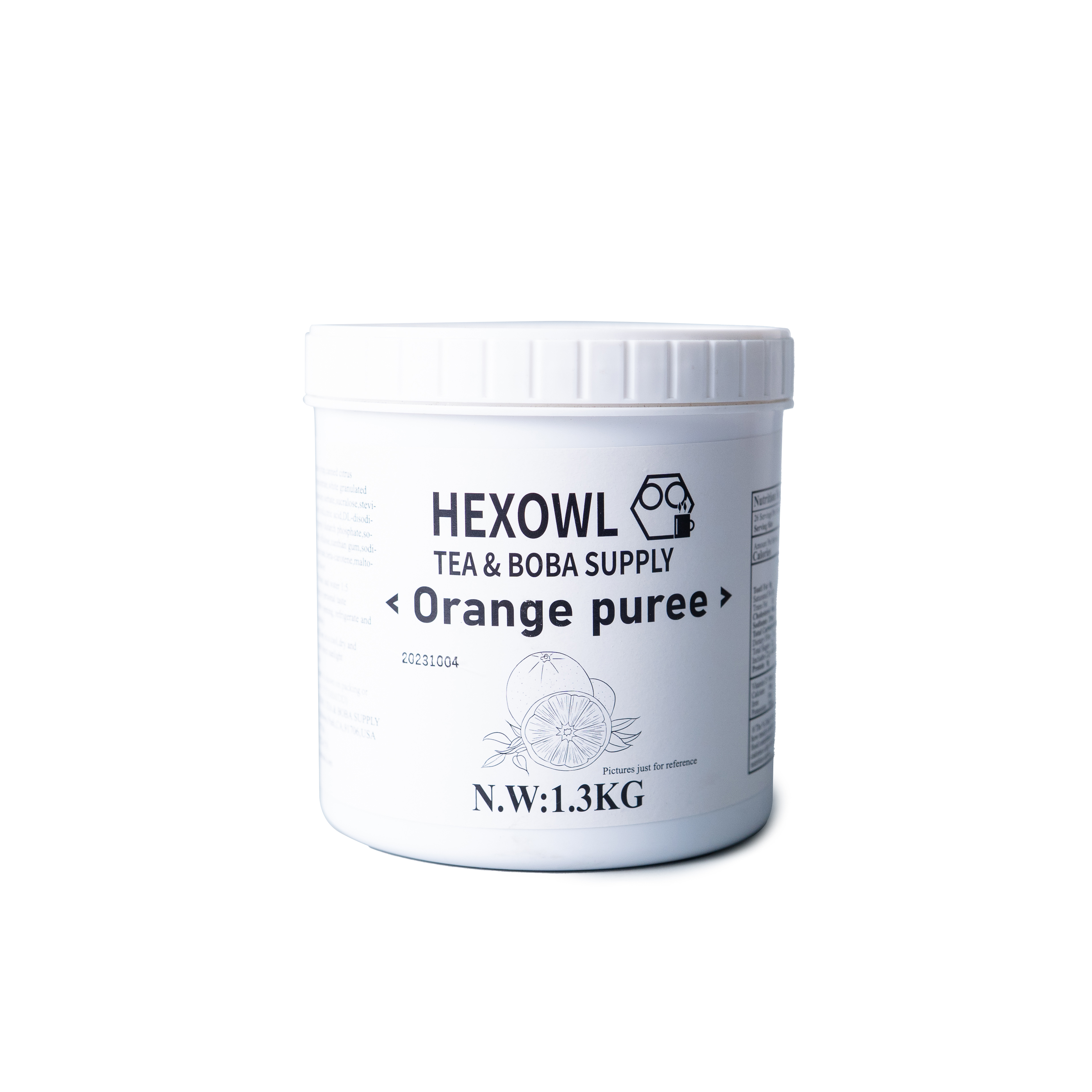 Purée de naranja Hexowl