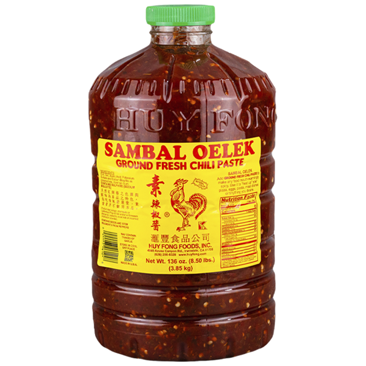 Chili Paste Sambal Oelek Huy Fong