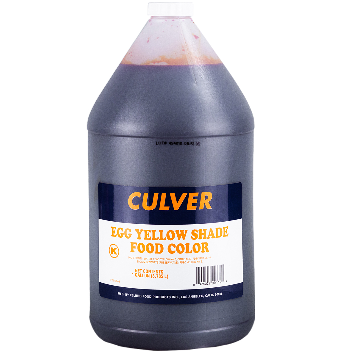 Colorante alimentario amarillo huevo