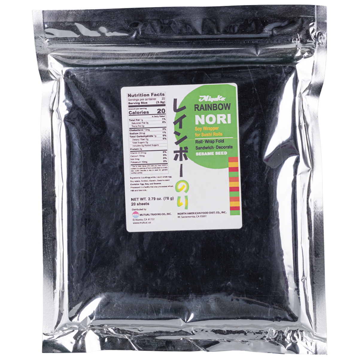 Miyako Nori Rainbow Sesame Seed