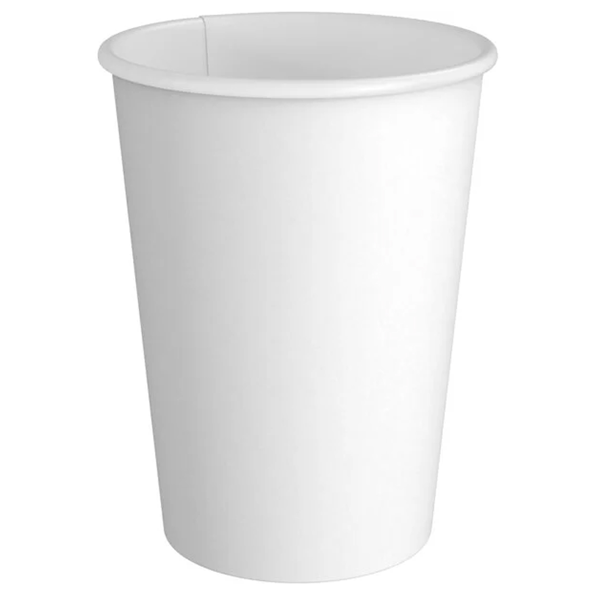 Vaso desechable blanco