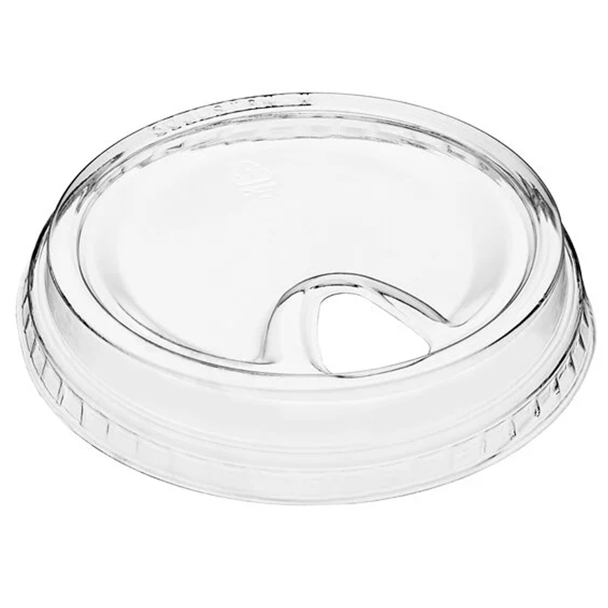 Tapa plástica transparente