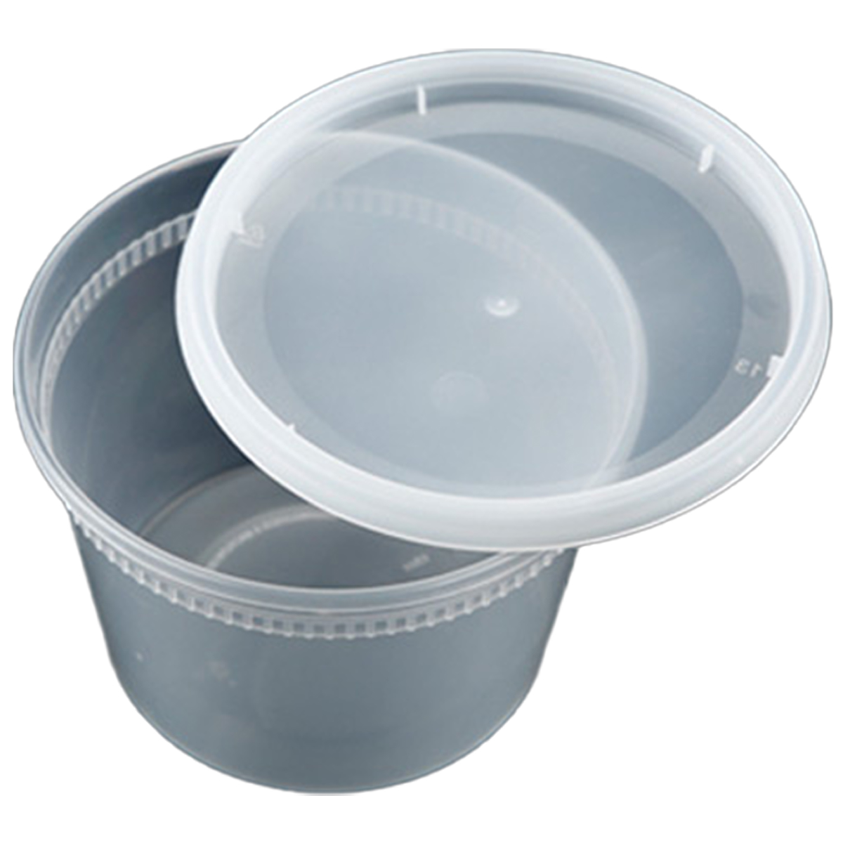 Envase plástico con tapa