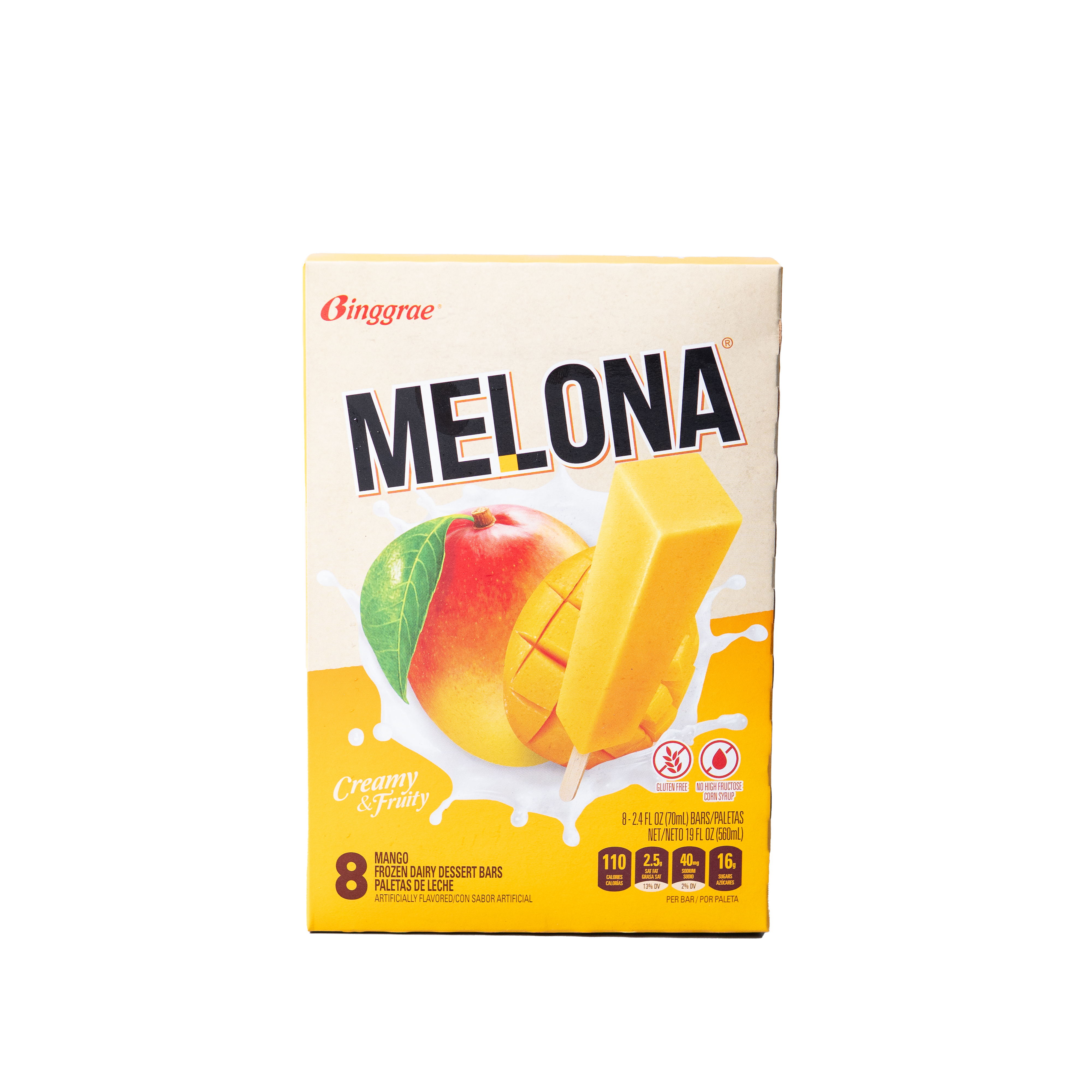 Helado Melona de Mango