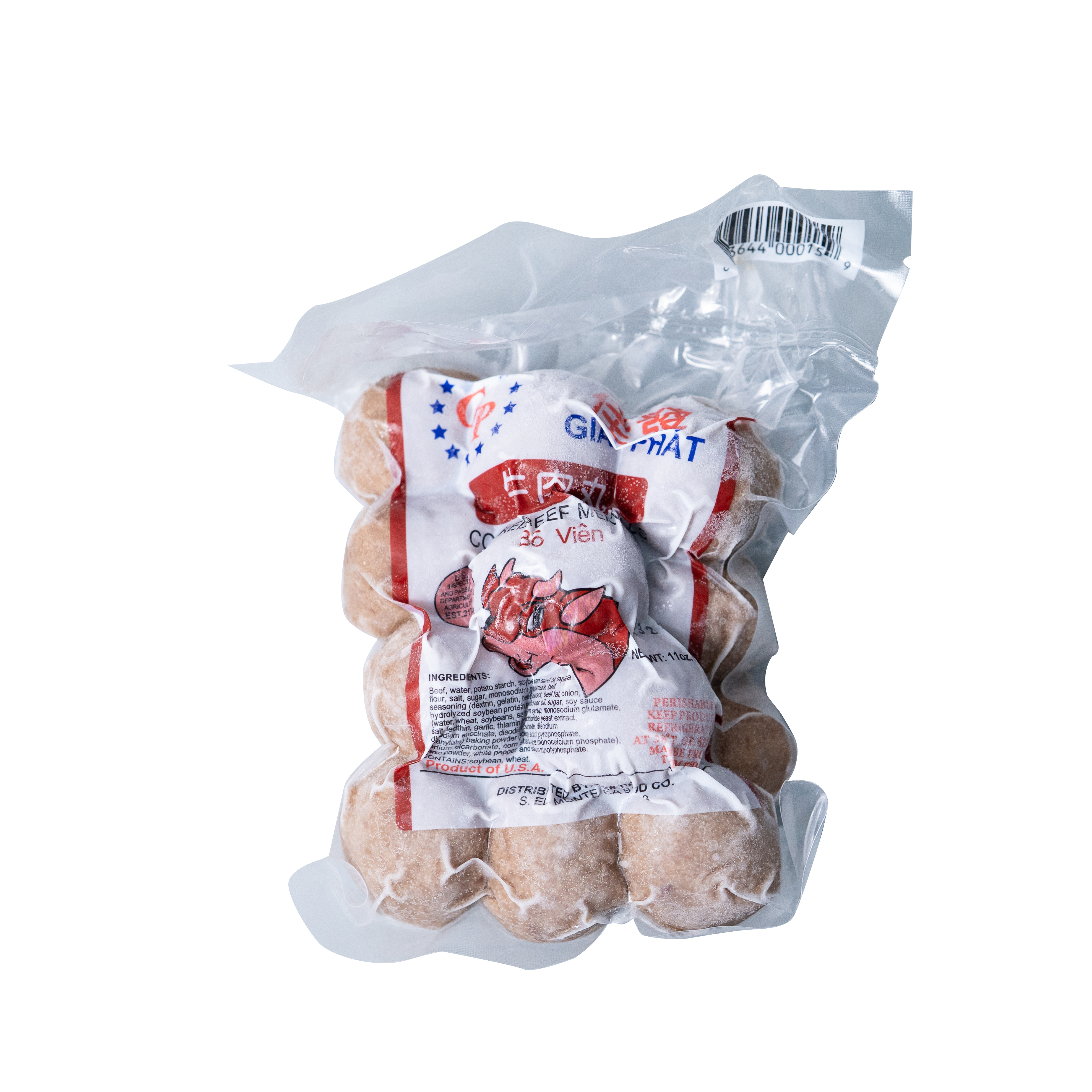 Bolas de carne de res