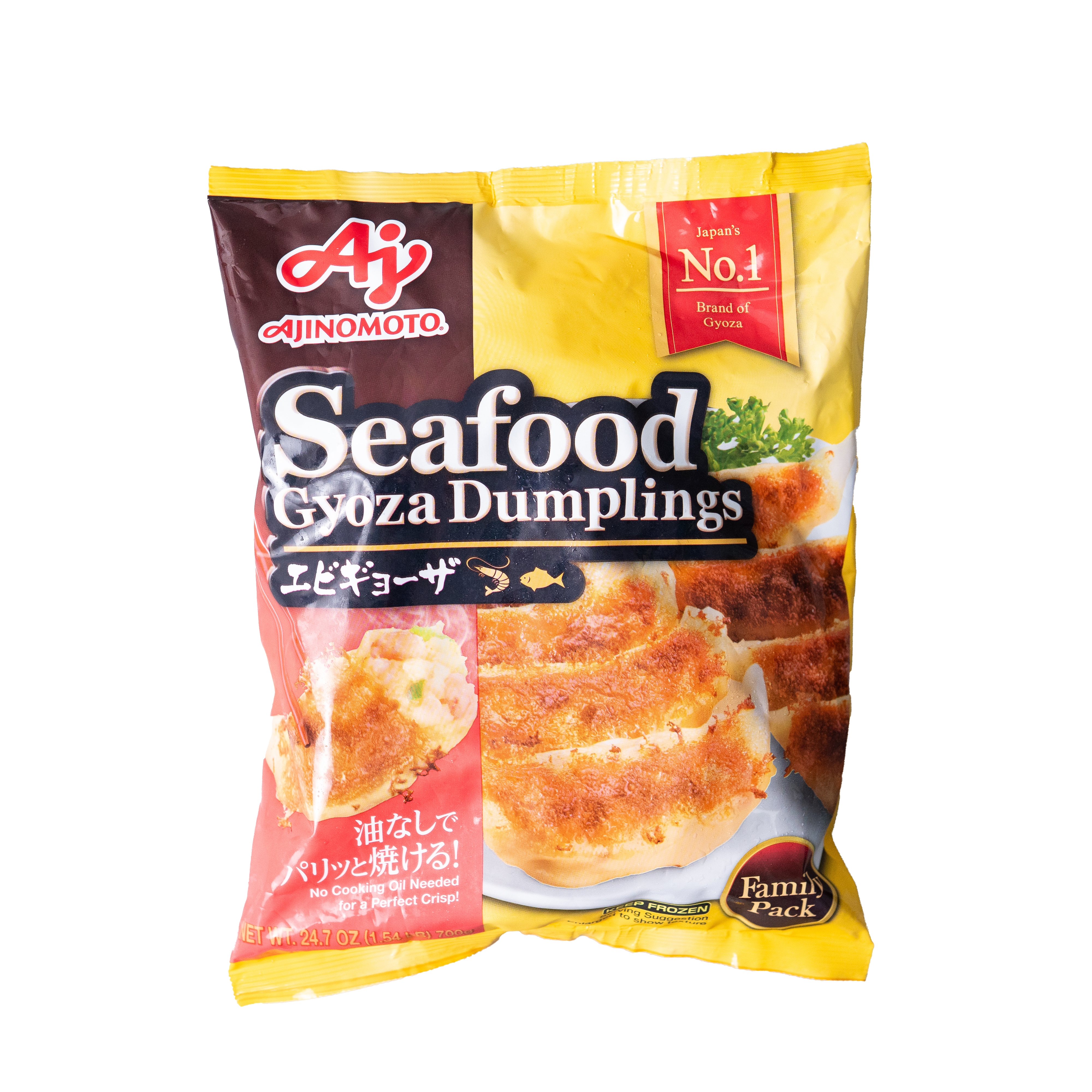 Dumplings de mariscos