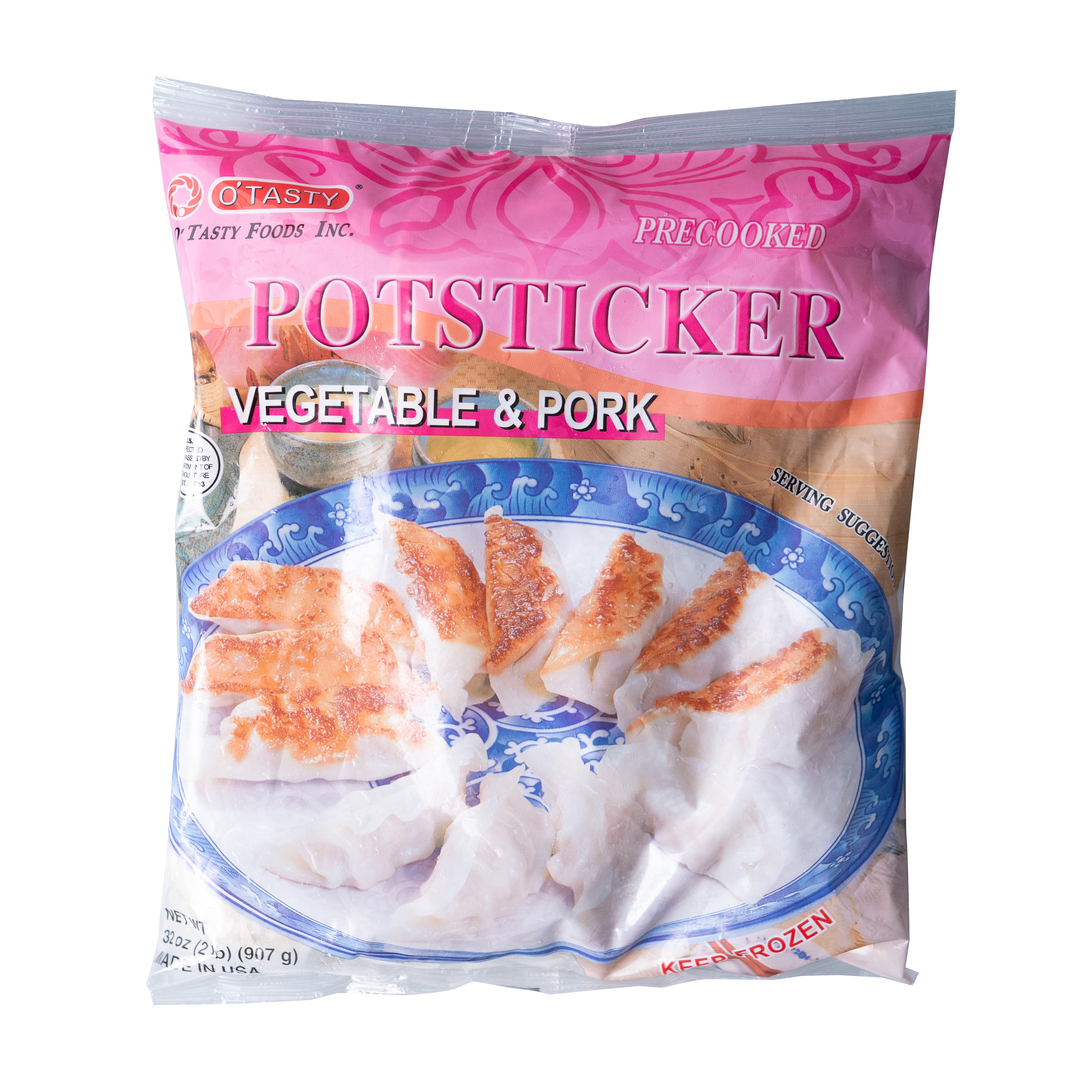 Potstickers de Vegetales y Cerdo