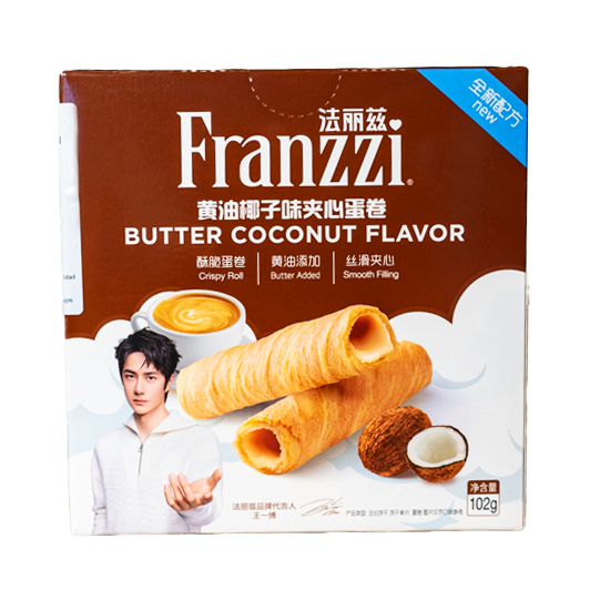 Franzzi Rollos de Coco y Mantequilla