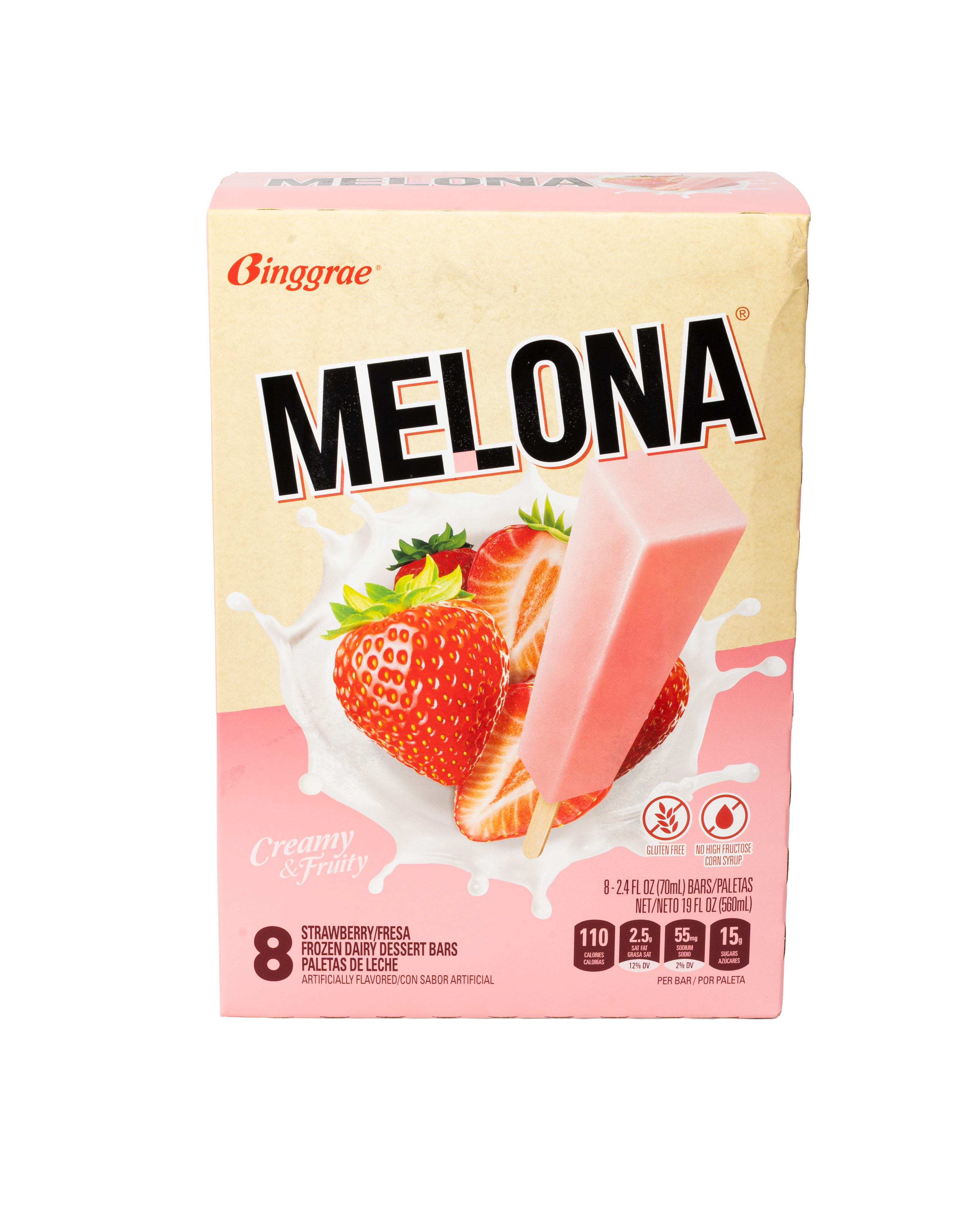 Helado Melona Fresa