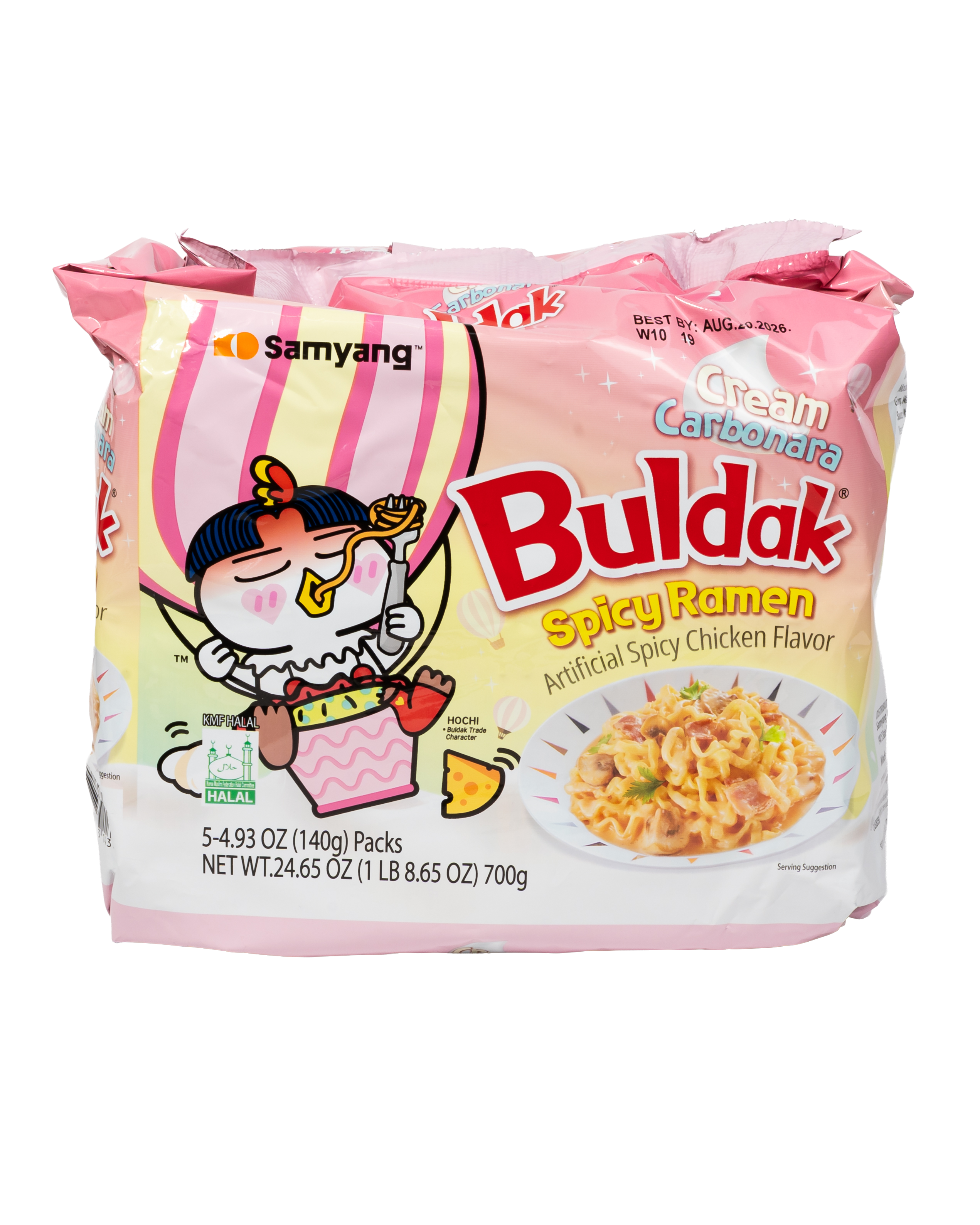 Buldak Ramen Crema Carbonara Picante