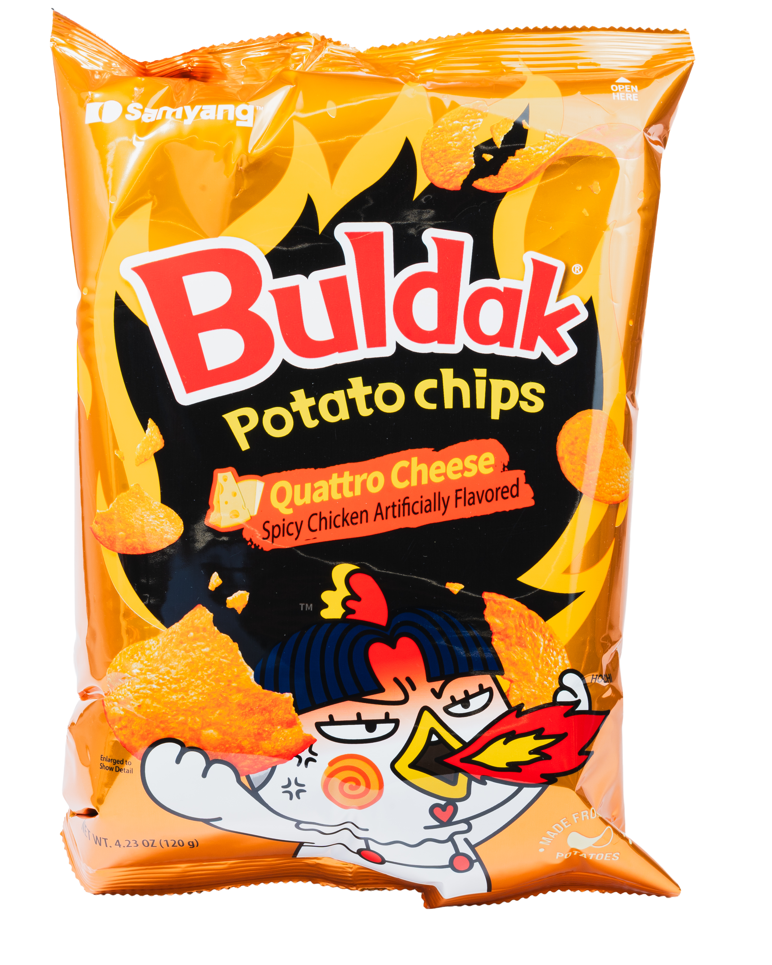 Buldak Potato Chips
