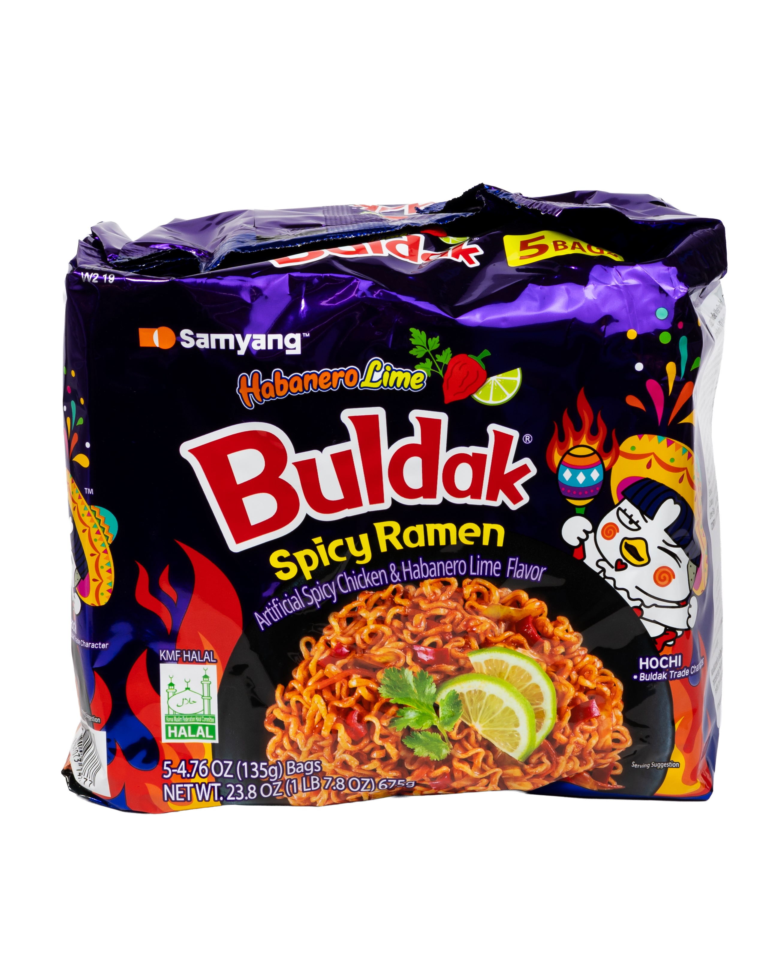 Buldak Spicy Ramen Habanero Lima