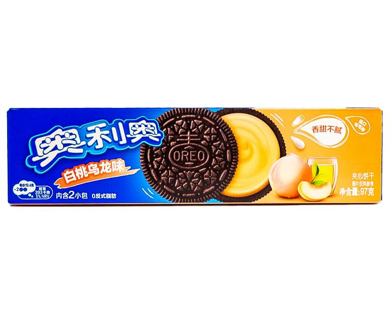 Galletas Oreo Sabor Durazno y Yogurt