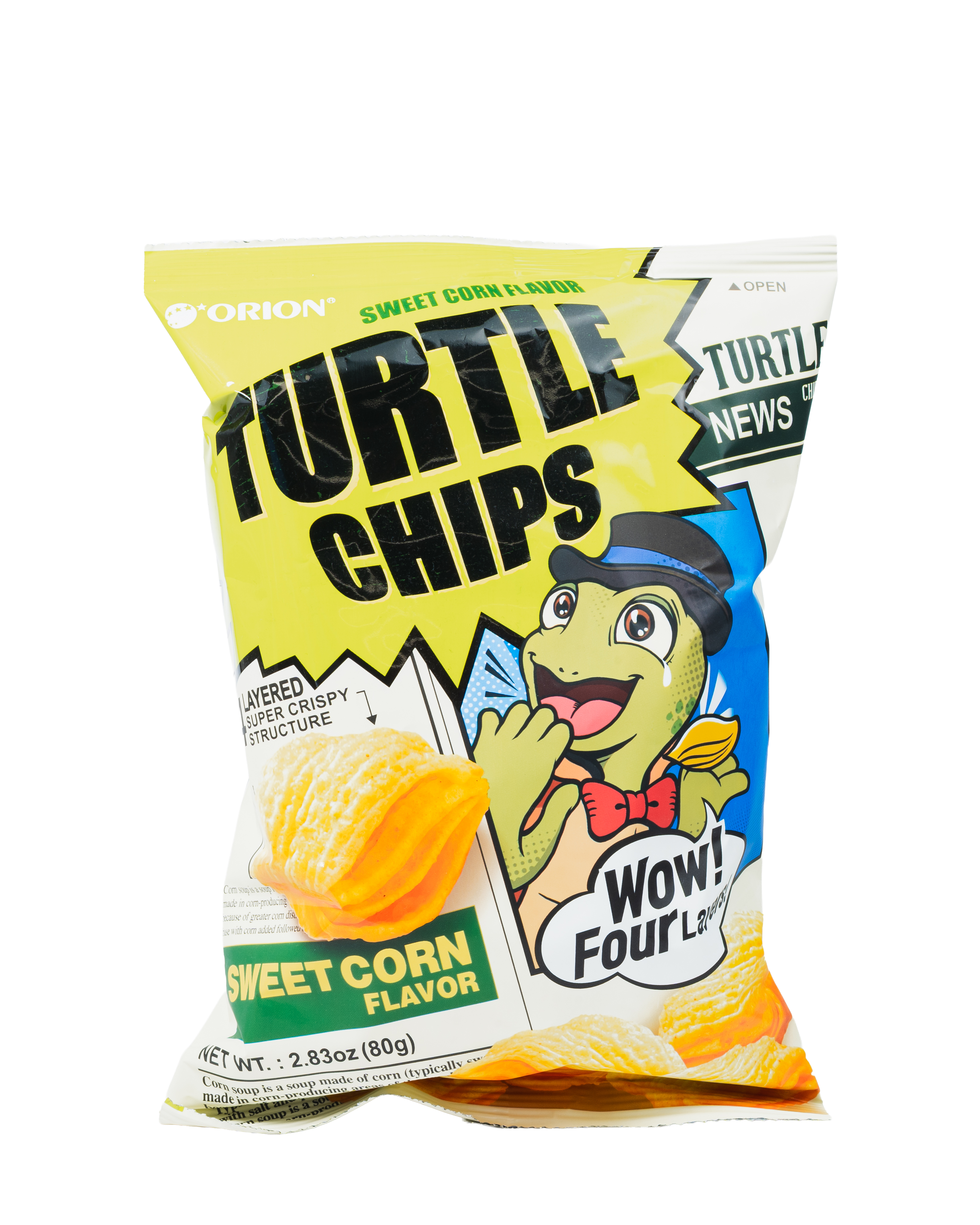 Turtle Chips Sabor Maíz Dulce