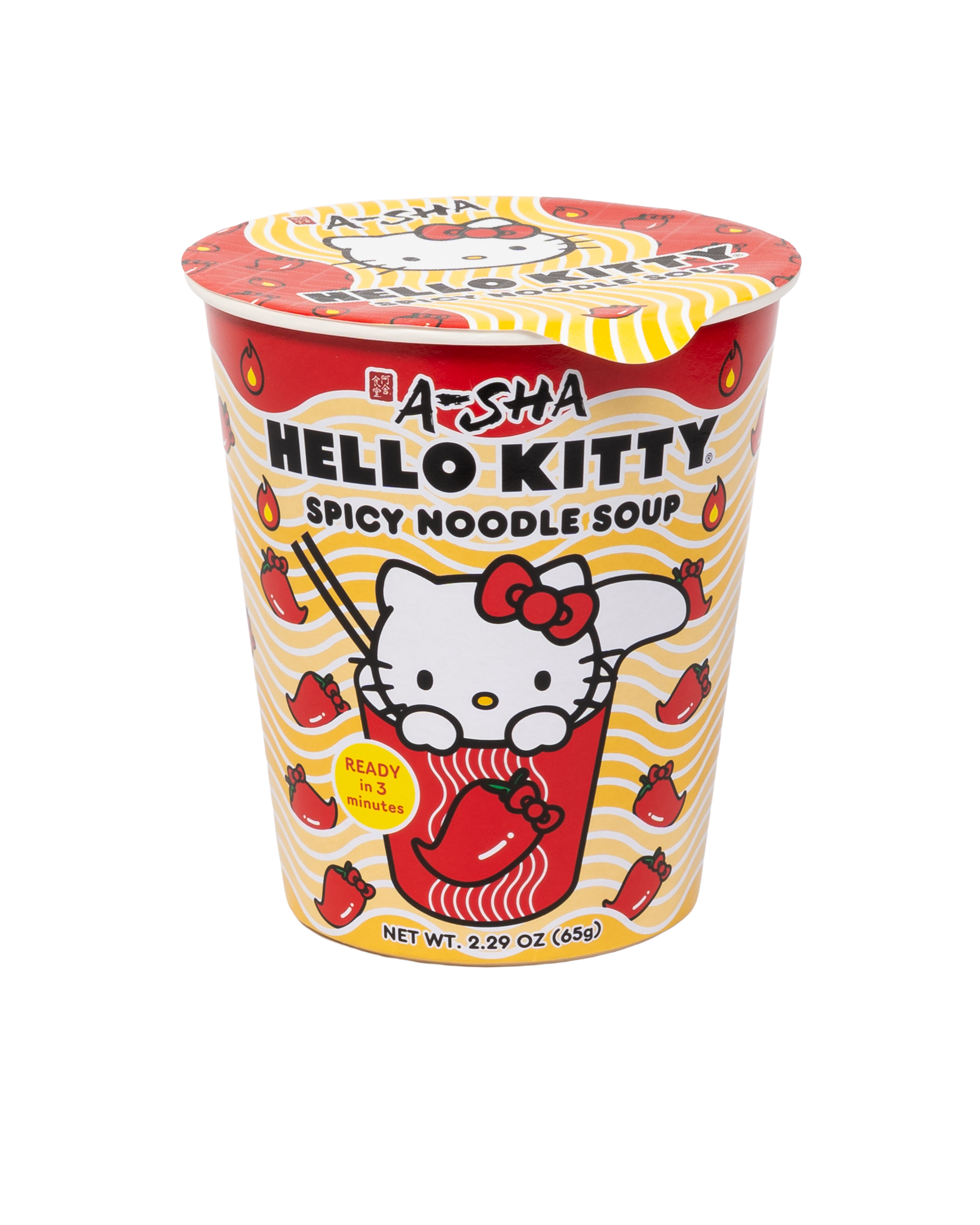 Sopa Instantánea Hello Kitty Picante