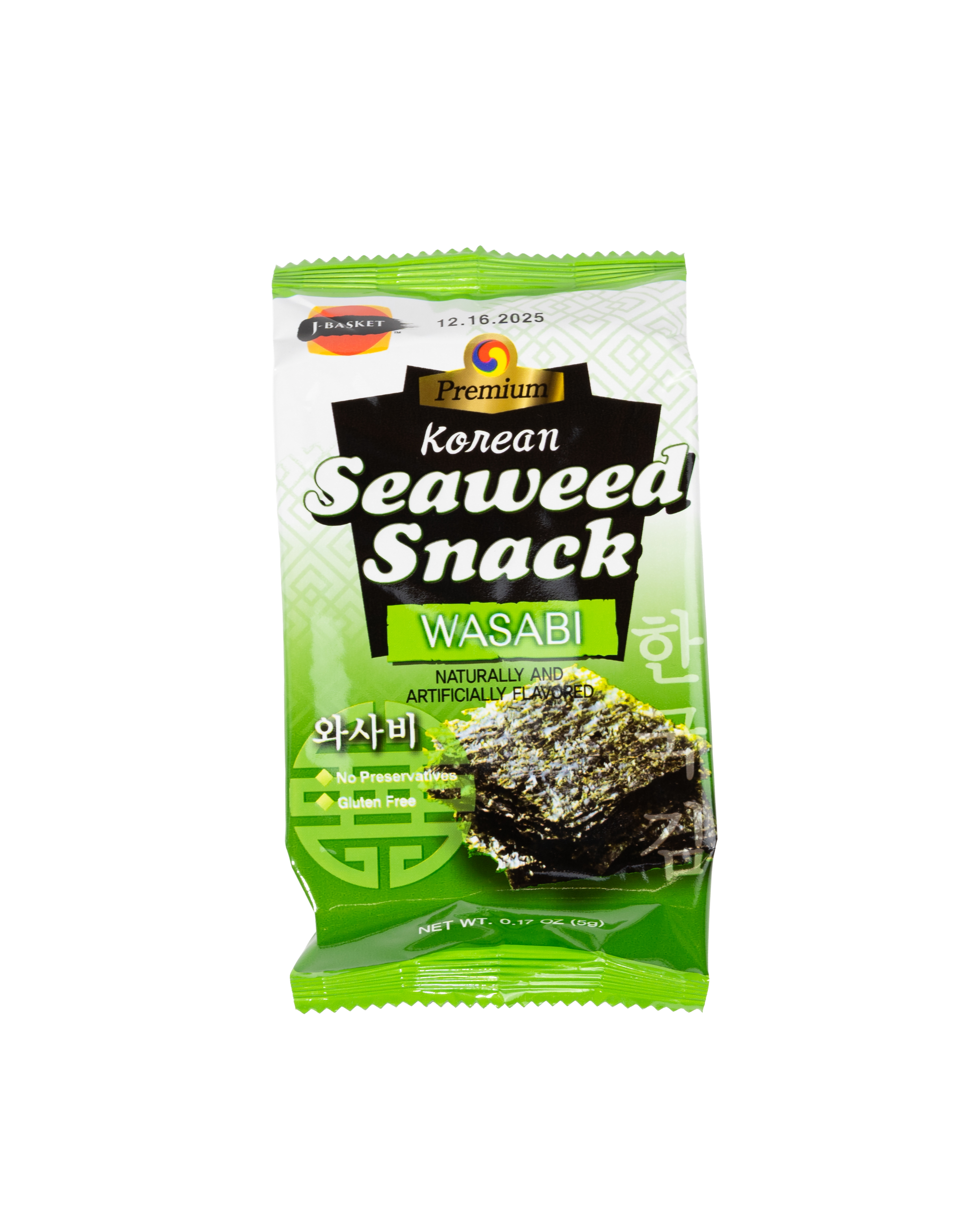 Snack de Alga Marina Wasabi