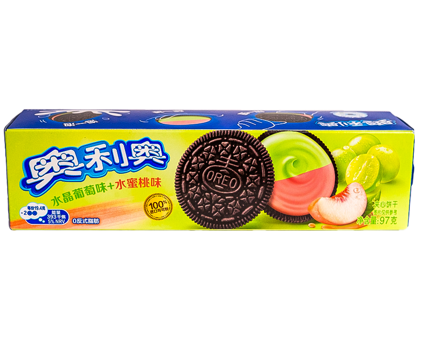Galletas Oreo Uva y Durazno