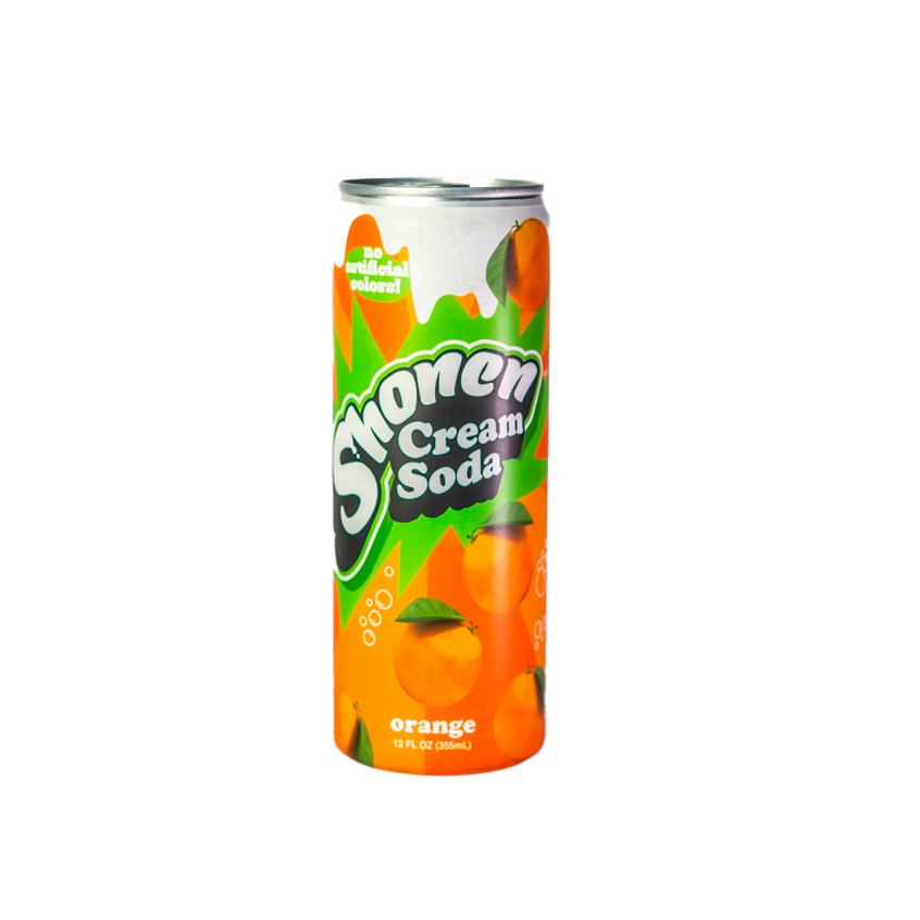 Shonen Cream Soda Naranja