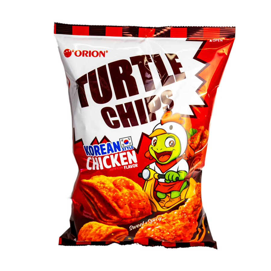 Turtle Chips Sabor Pollo Coreano