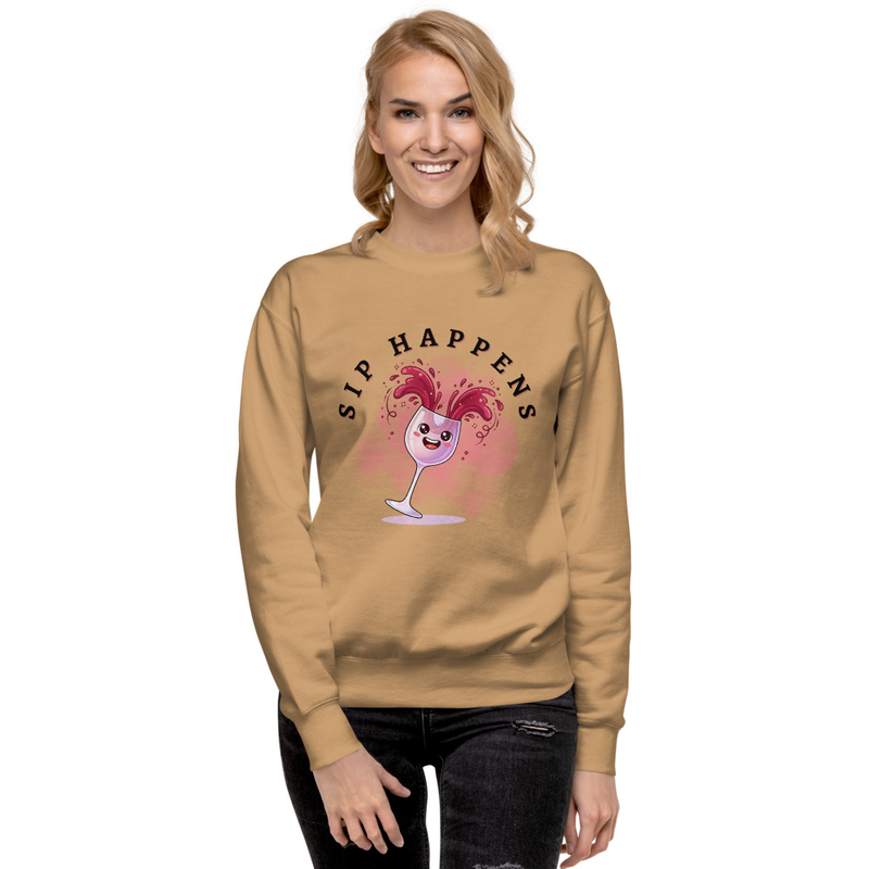 'Sip Happens' Sweatshirt