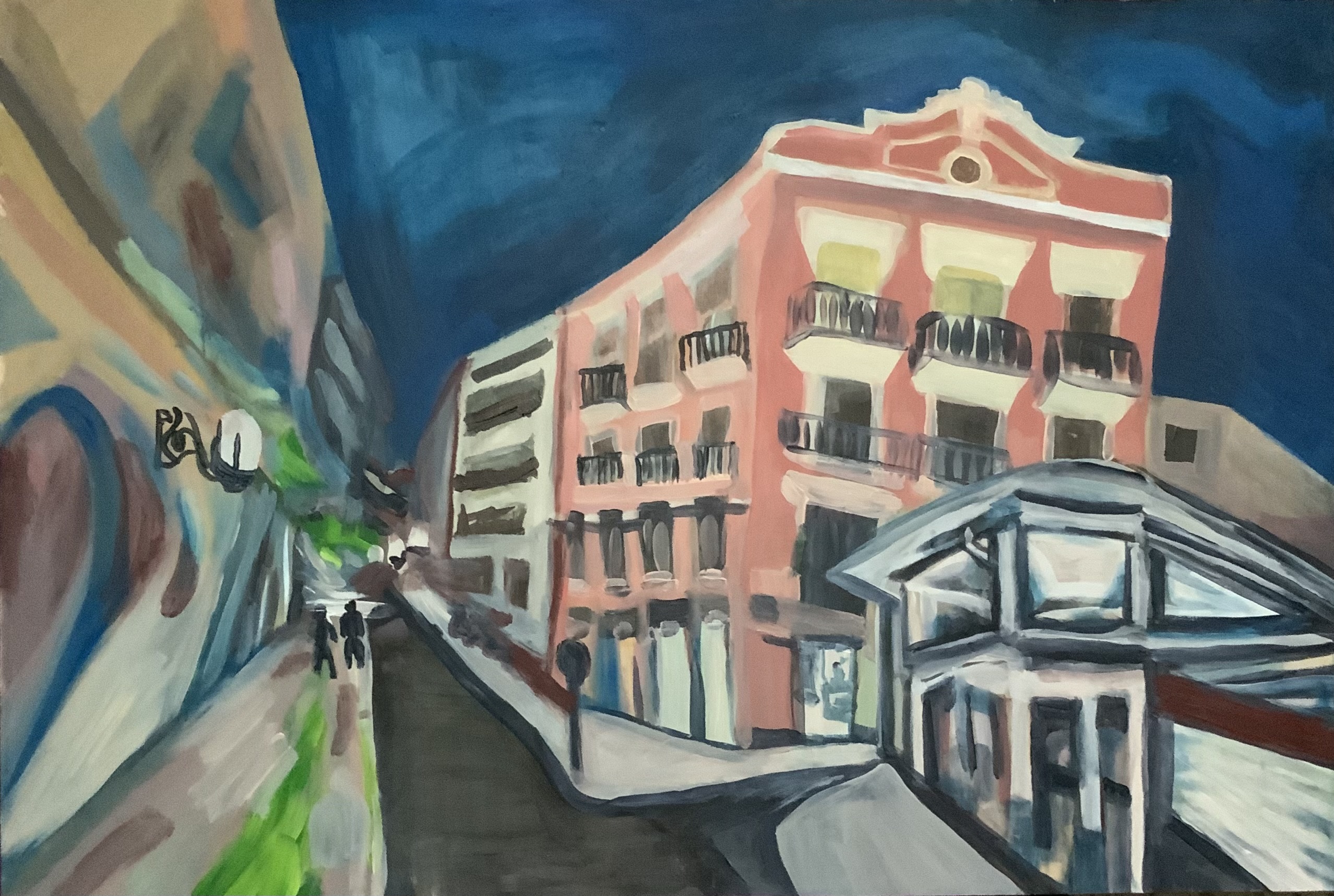 Cityscape Painting