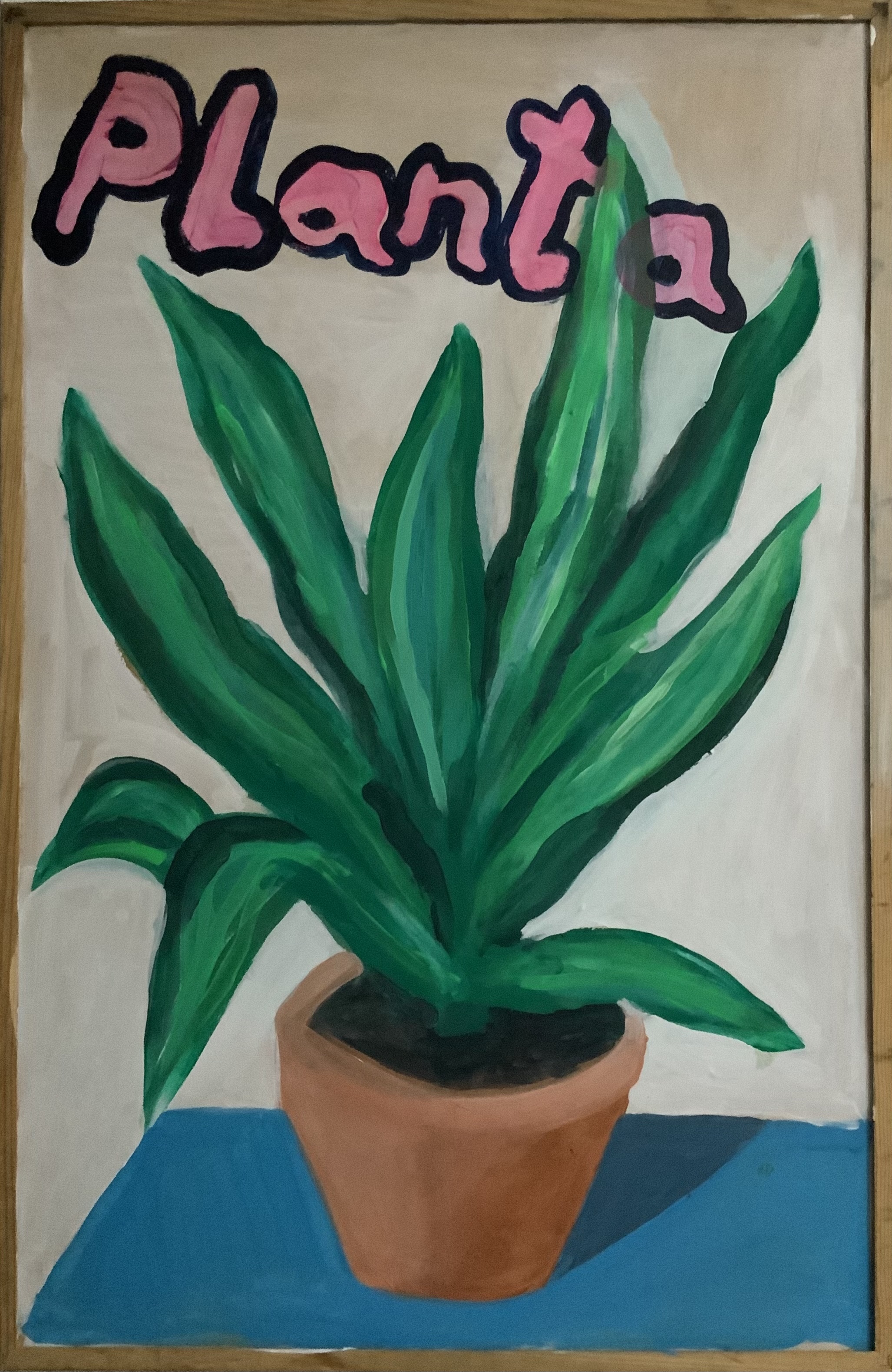 Potted Plant Painting