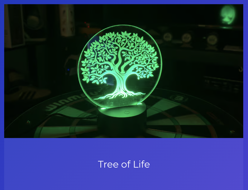Tree of Life LED Lamp