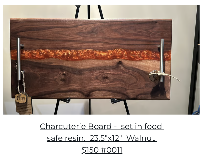 Walnut Burl Charcuterie Board