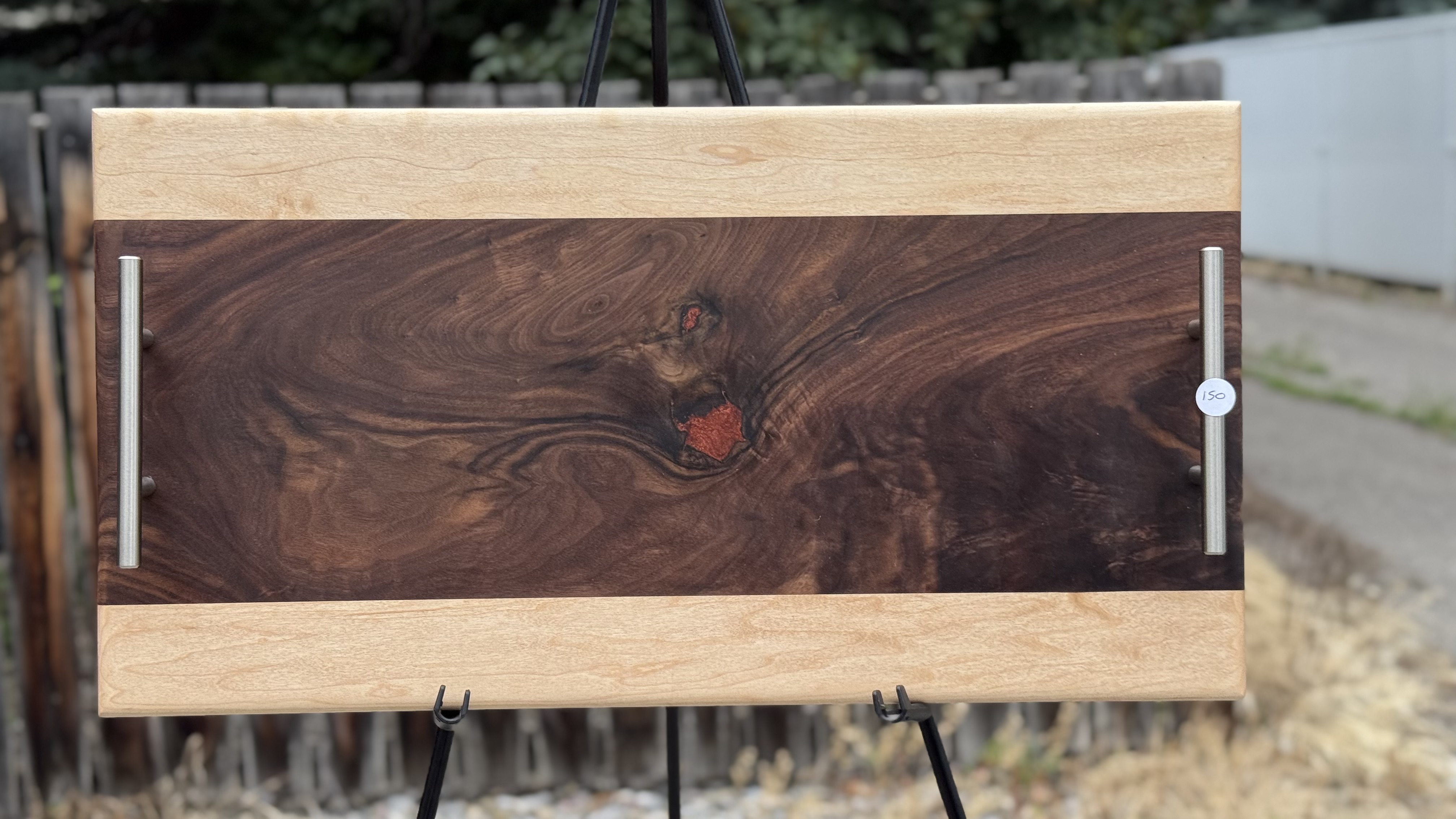 Walnut and Maple Charcuterie Board