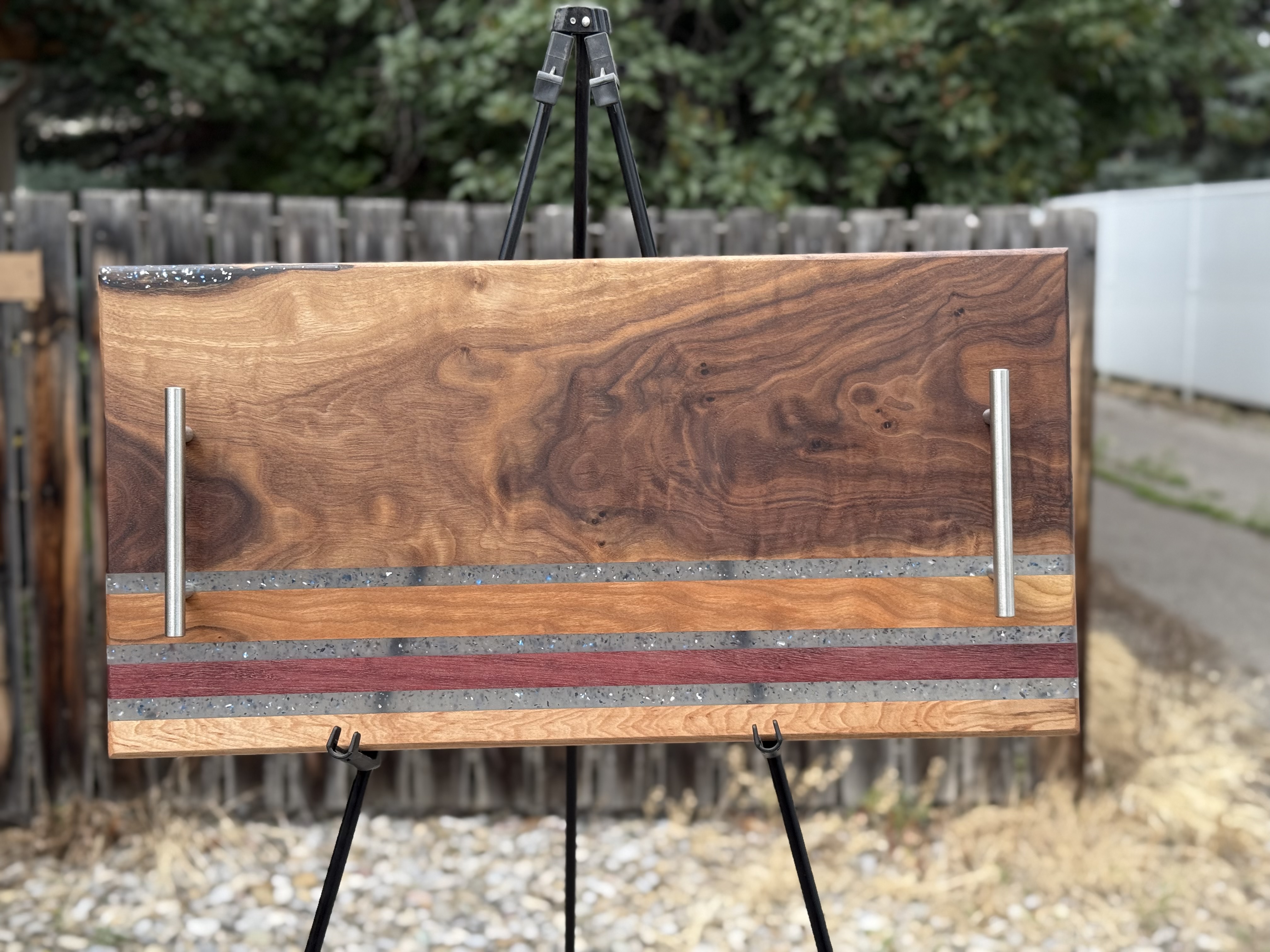 Handcrafted Wooden Serving Tray